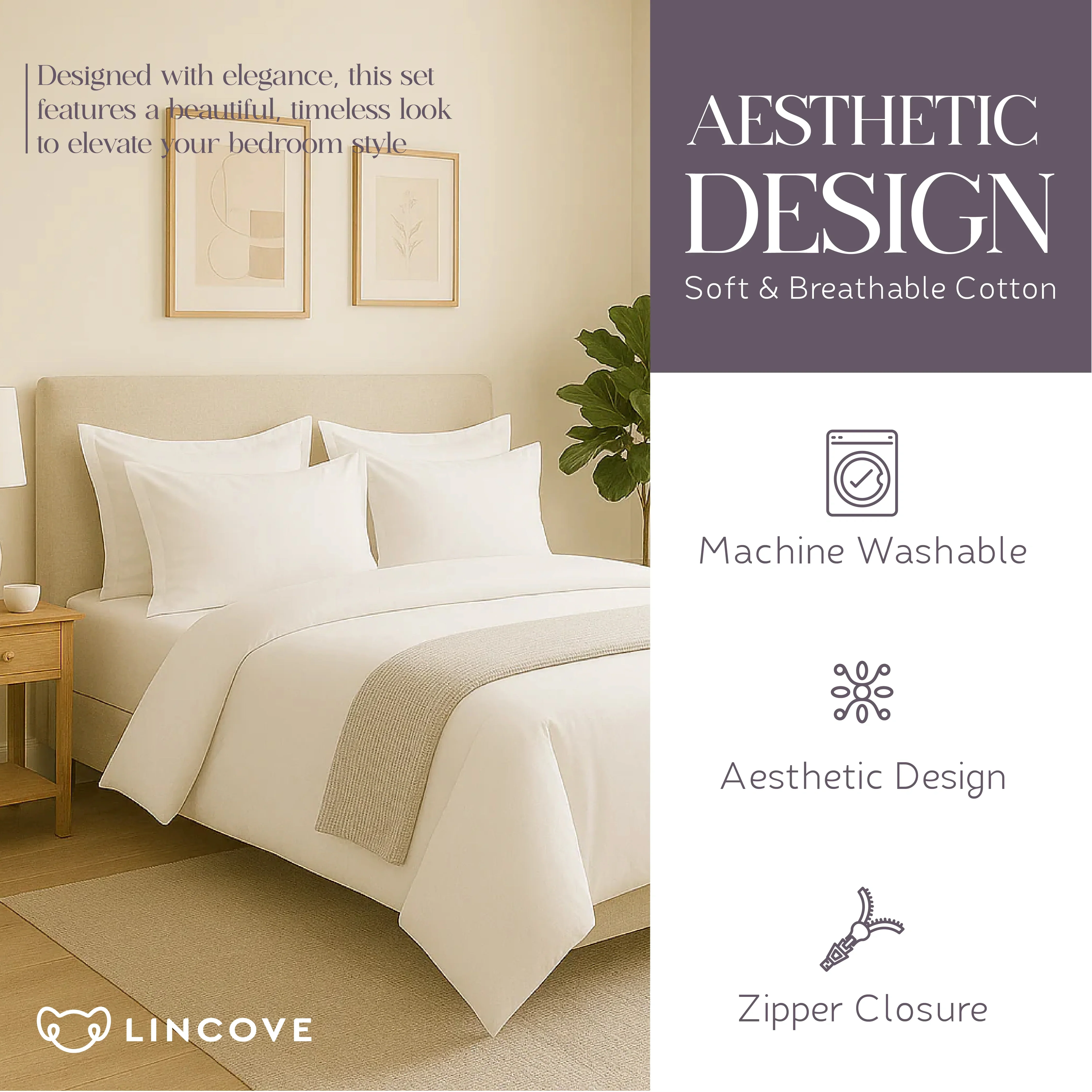 100% Cotton Duvet Cover Set - Classic Hotel Collection - Image 17