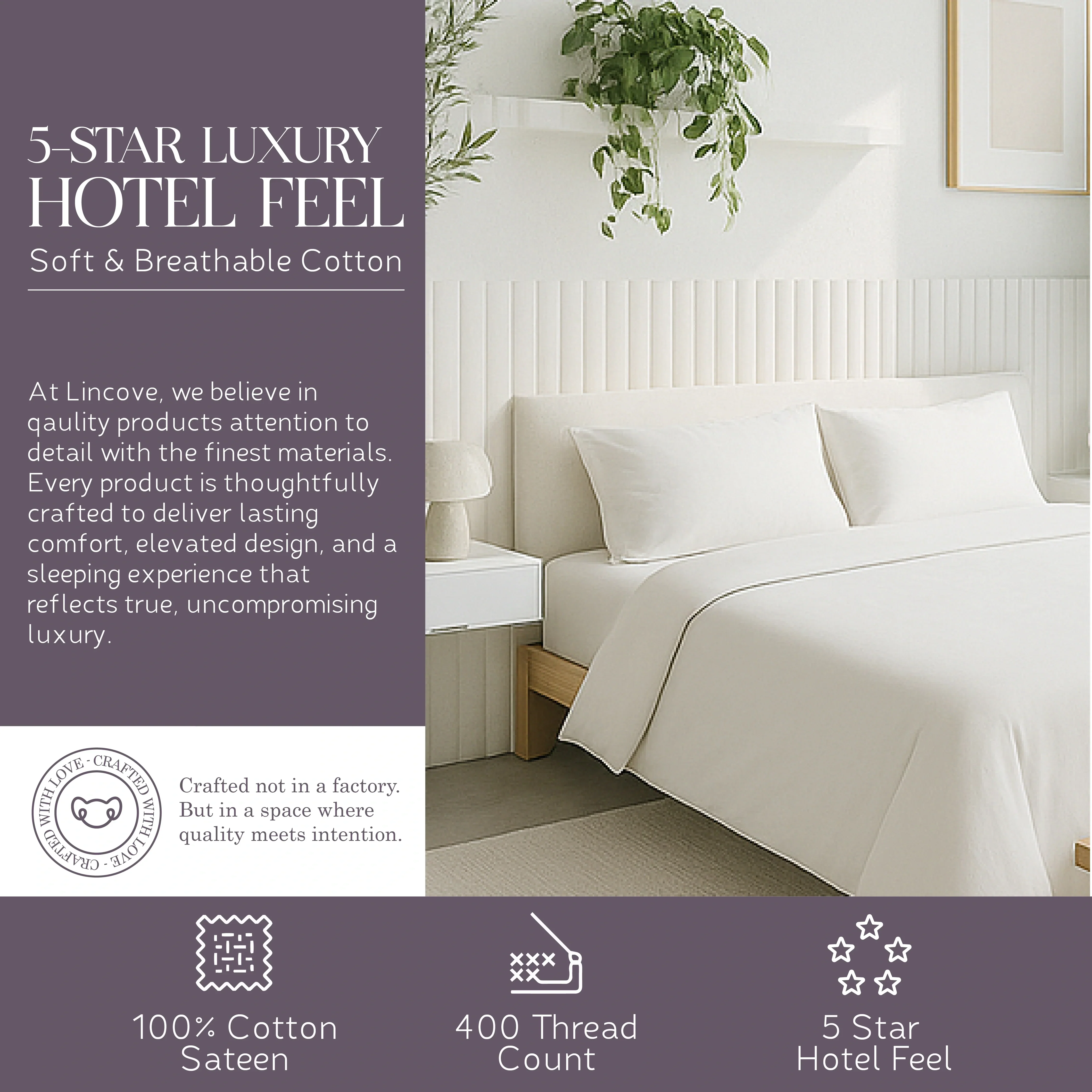 100% Cotton Duvet Cover Set - Classic Hotel Collection - Image 18