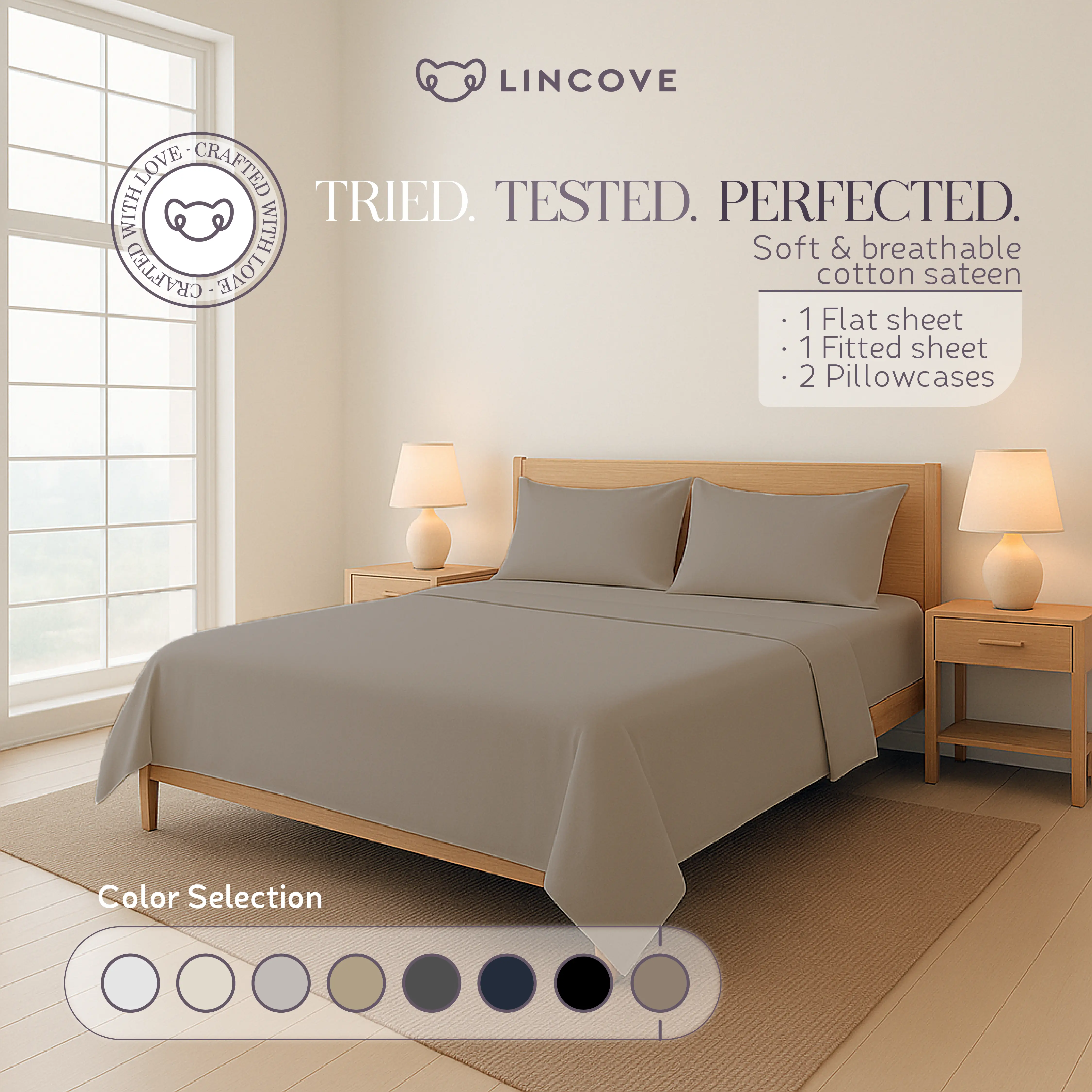 100% Cotton Sheet Set | Luxe Hotel Collection - Image 20