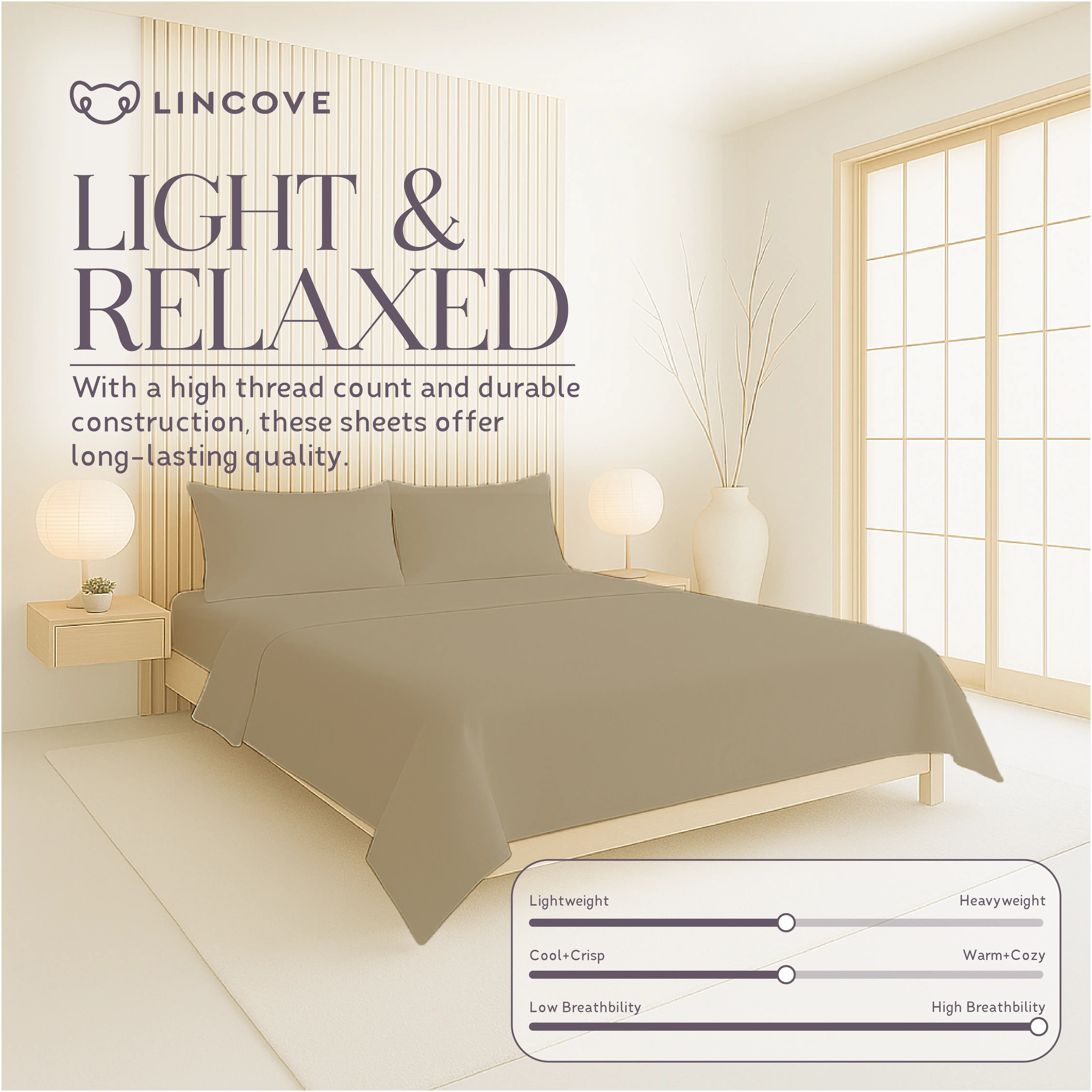 100% Cotton Sheet Set | Luxe Hotel Collection - Image 34