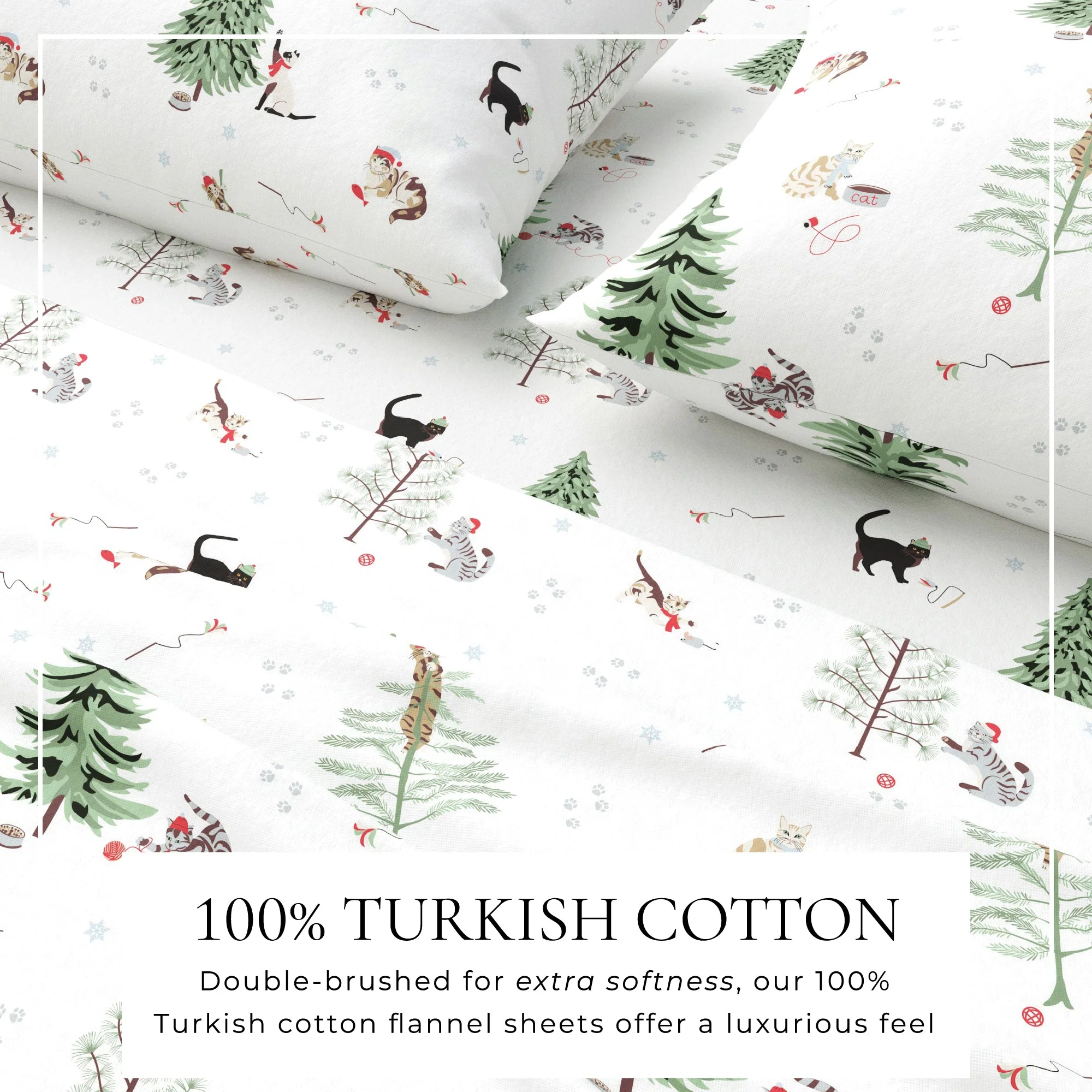 100% Turkish Cotton Flannel Sheet Sets - Boulder Collection - Image 20