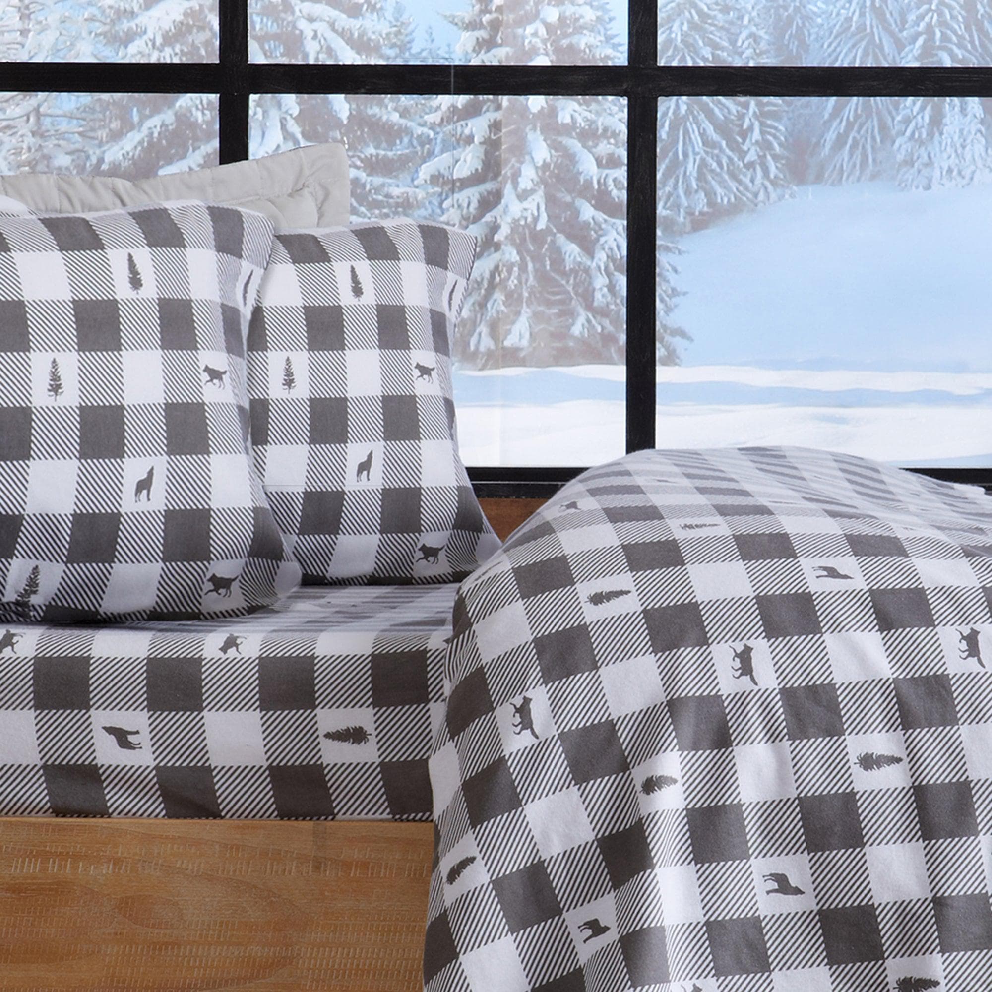 100% Turkish Cotton Flannel Sheet Sets - Boulder Collection - Image 36