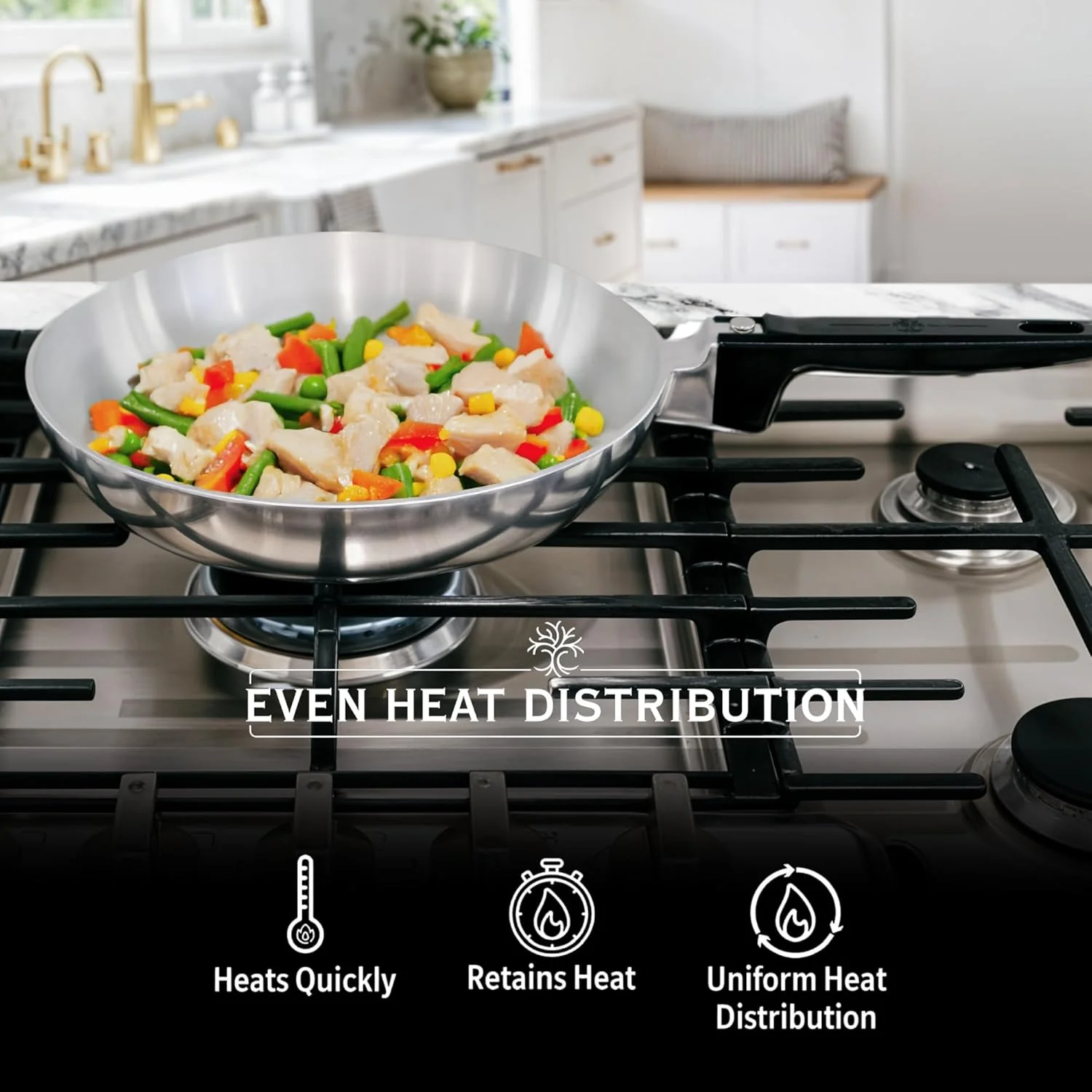 Magnaware 11-Inch Chef Skillet - Image 3