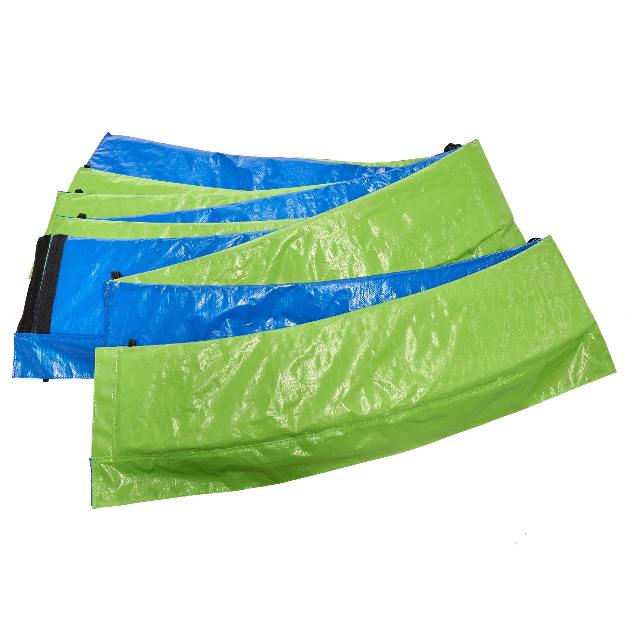14Ft Trampoline For Adults & Kids With Basketball Hoop - Blue - Image 4