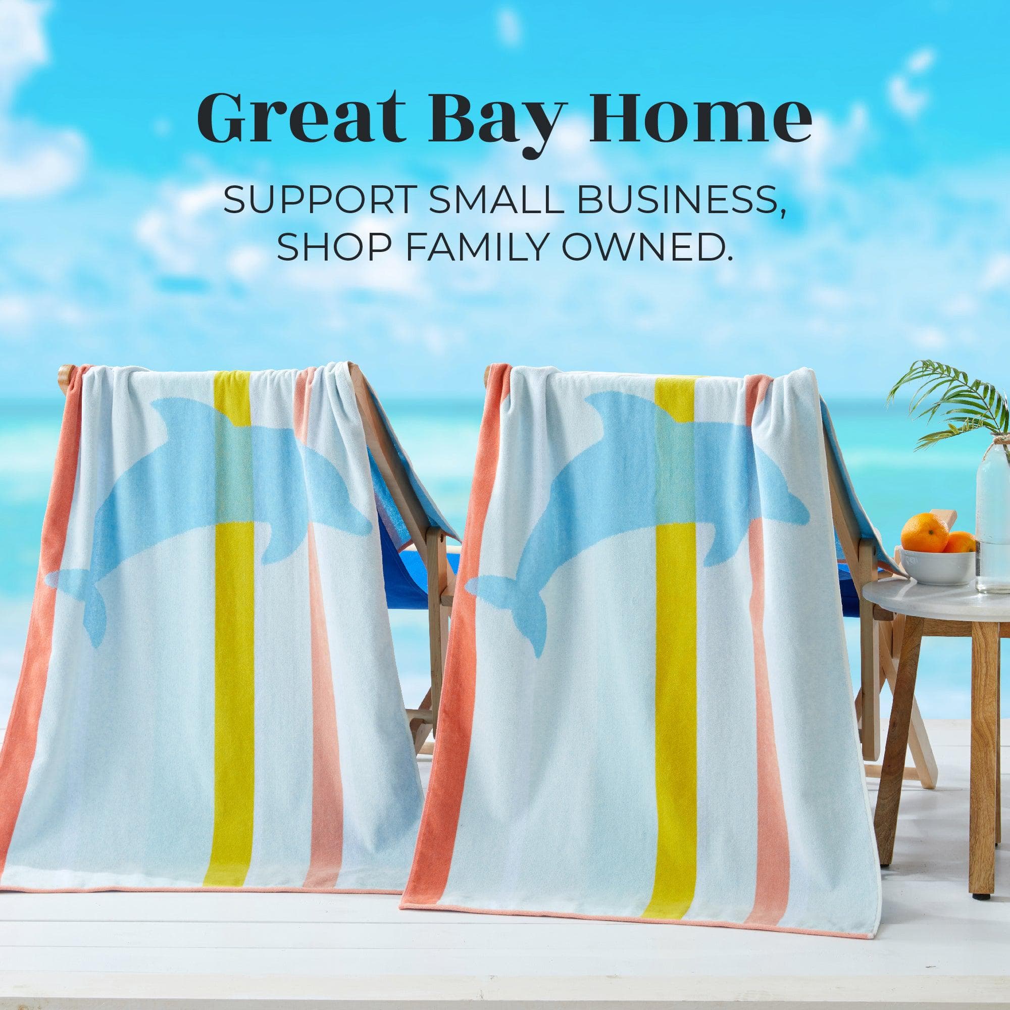 2 Pack Vibrant Beach Towels - Boca Collection - Image 28