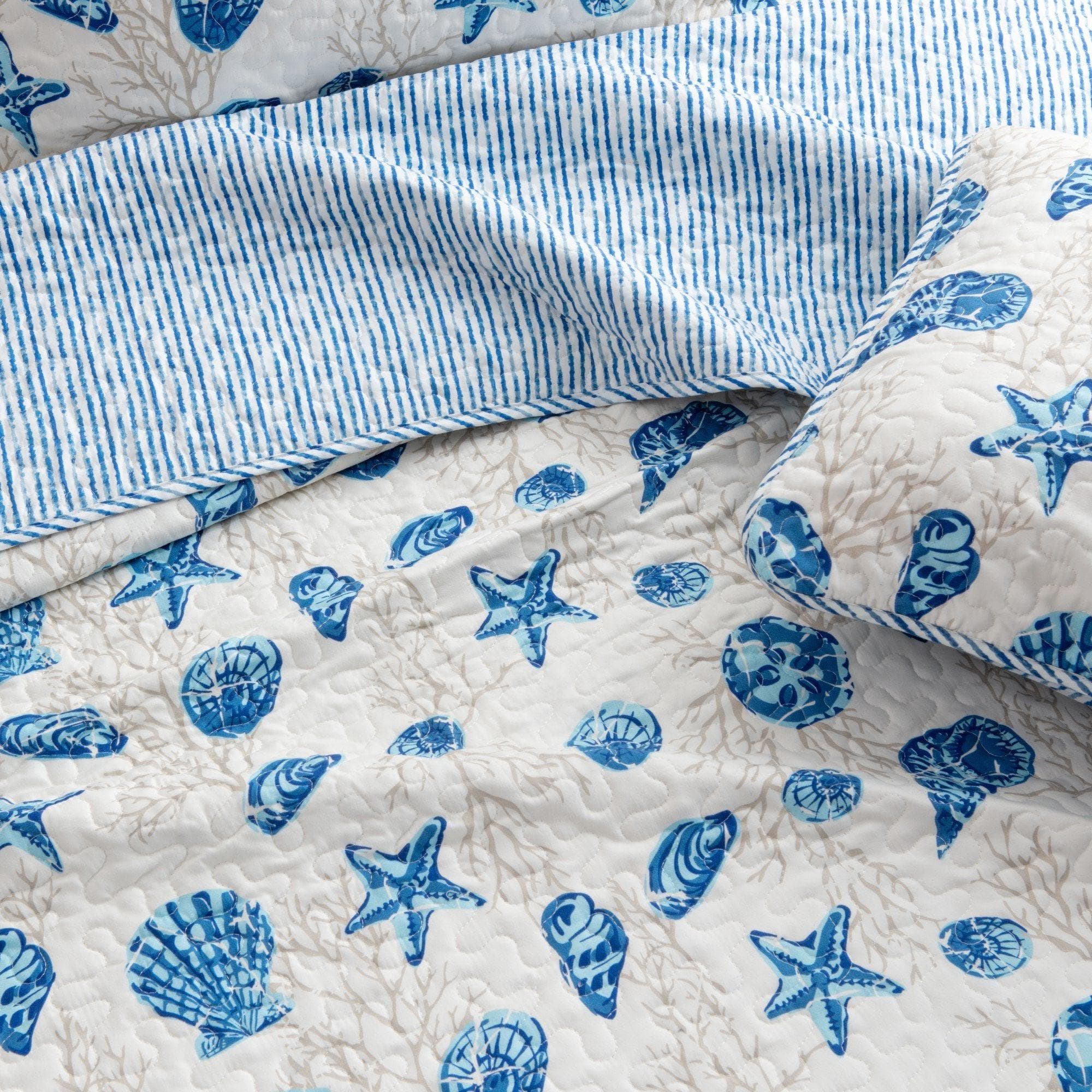 3-Piece Coastal Quilt Set - Bali Collection - Image 2