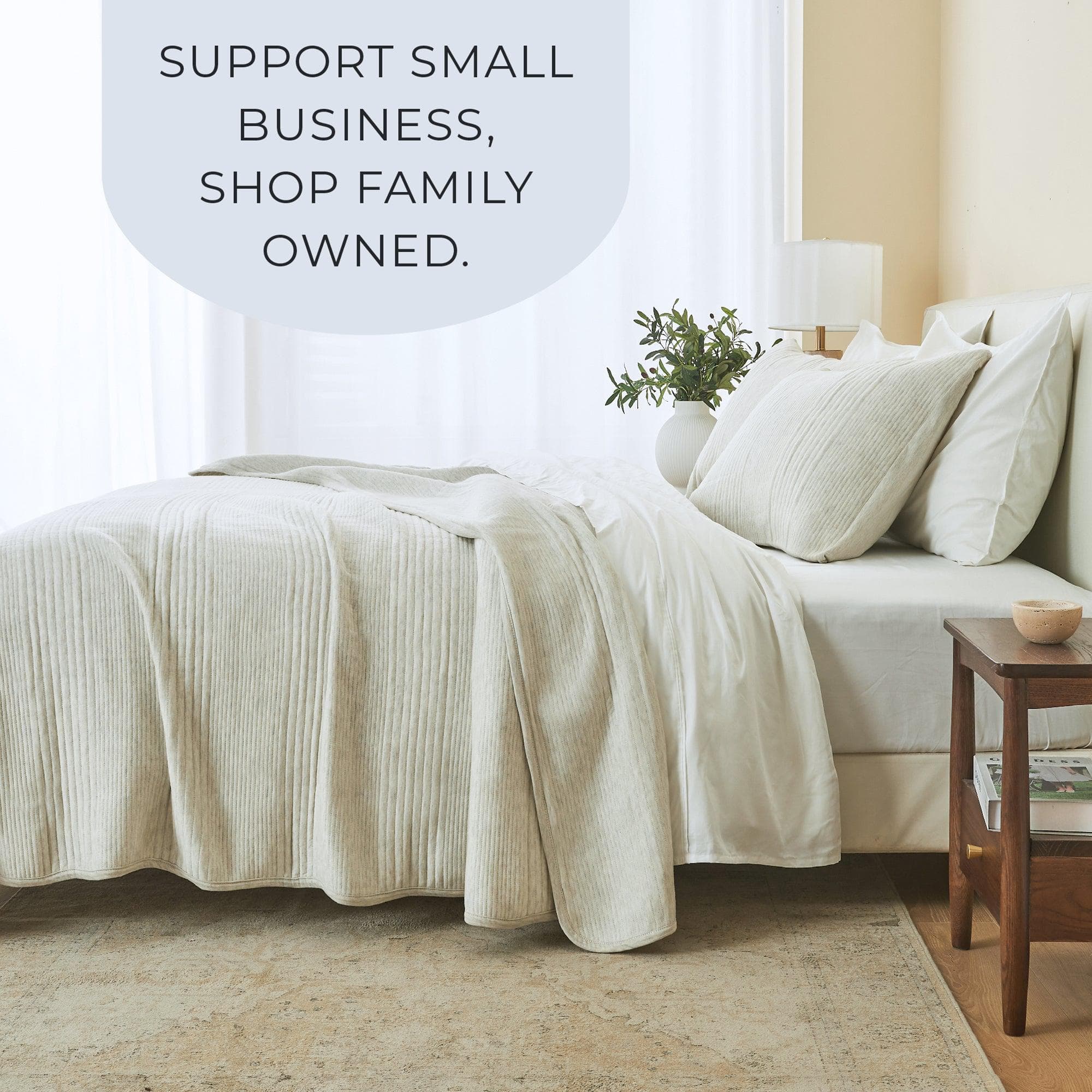 3 Piece Jersey Knit Quilt Set - Natalie Collection - Image 5