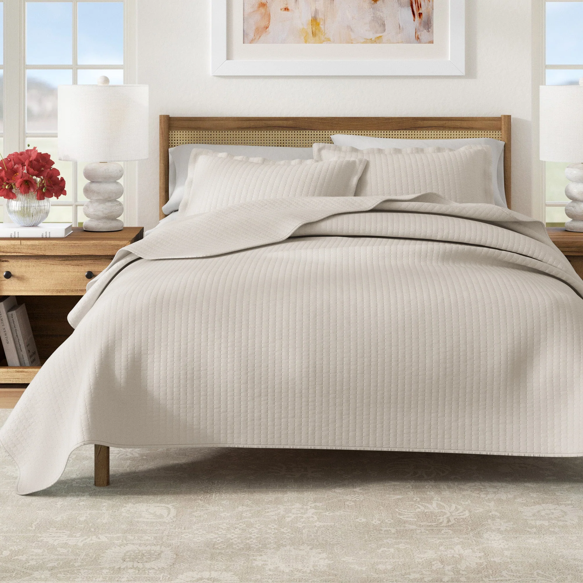 3-Piece Solid Quilt - Alicia Collection - Image 13