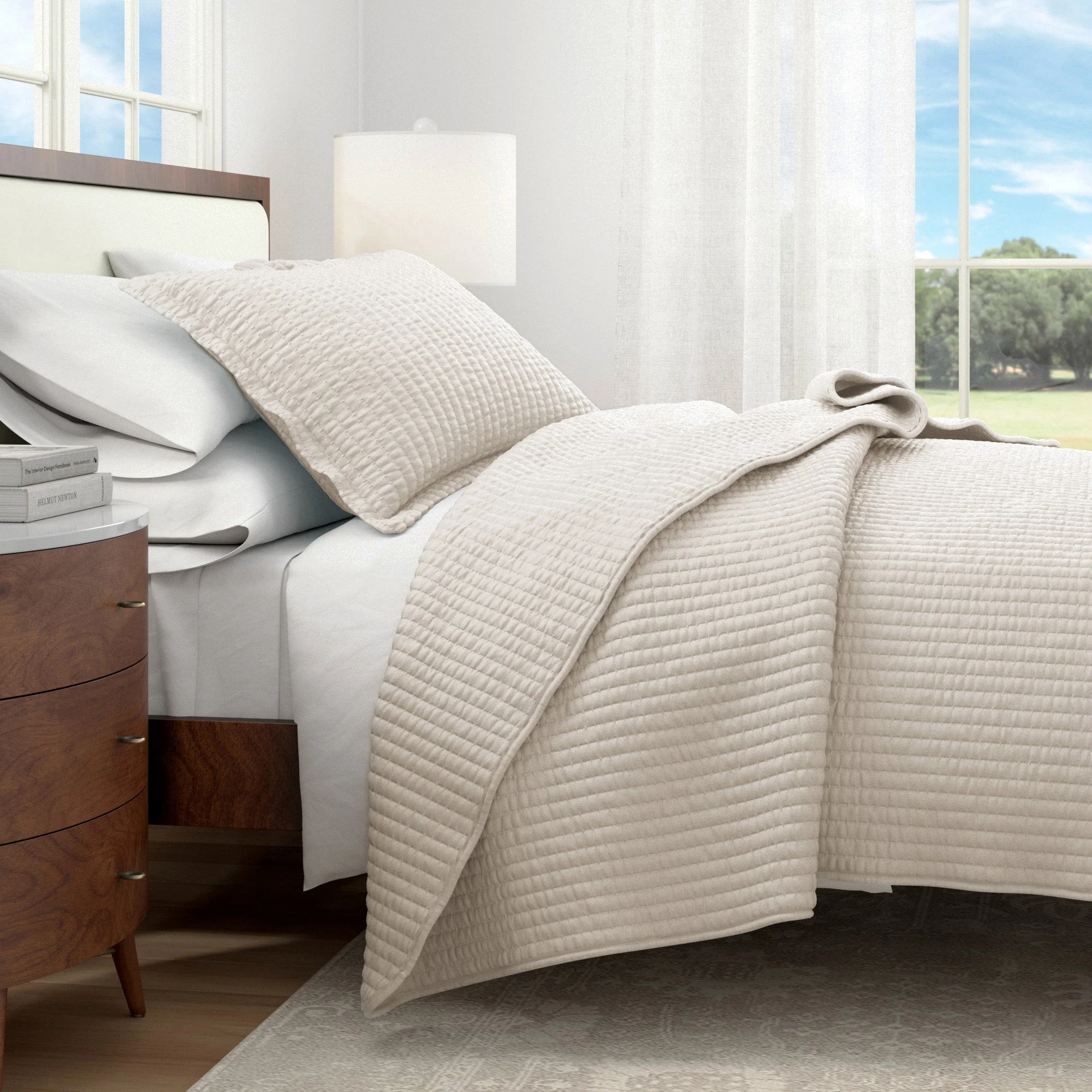3-Piece Solid Quilt - Alicia Collection - Image 18