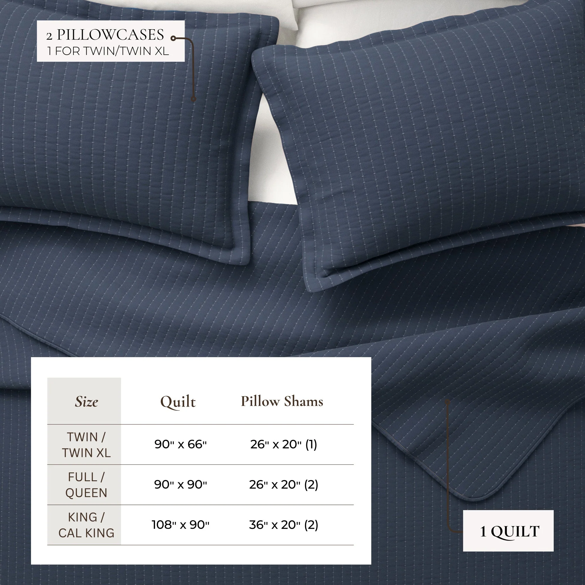 3-Piece Solid Quilt - Alicia Collection - Image 33