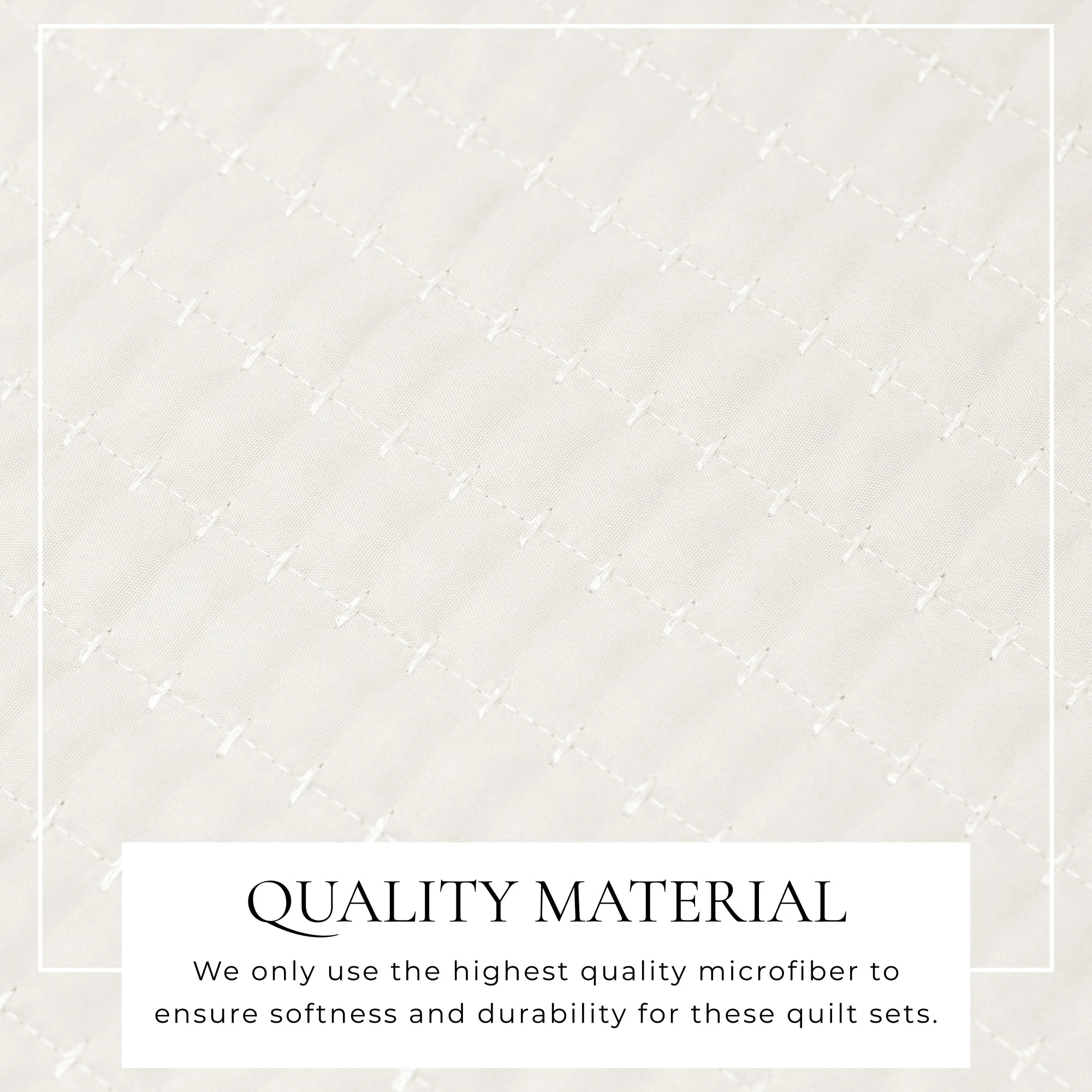 3-Piece Solid Quilt - Alicia Collection - Image 8