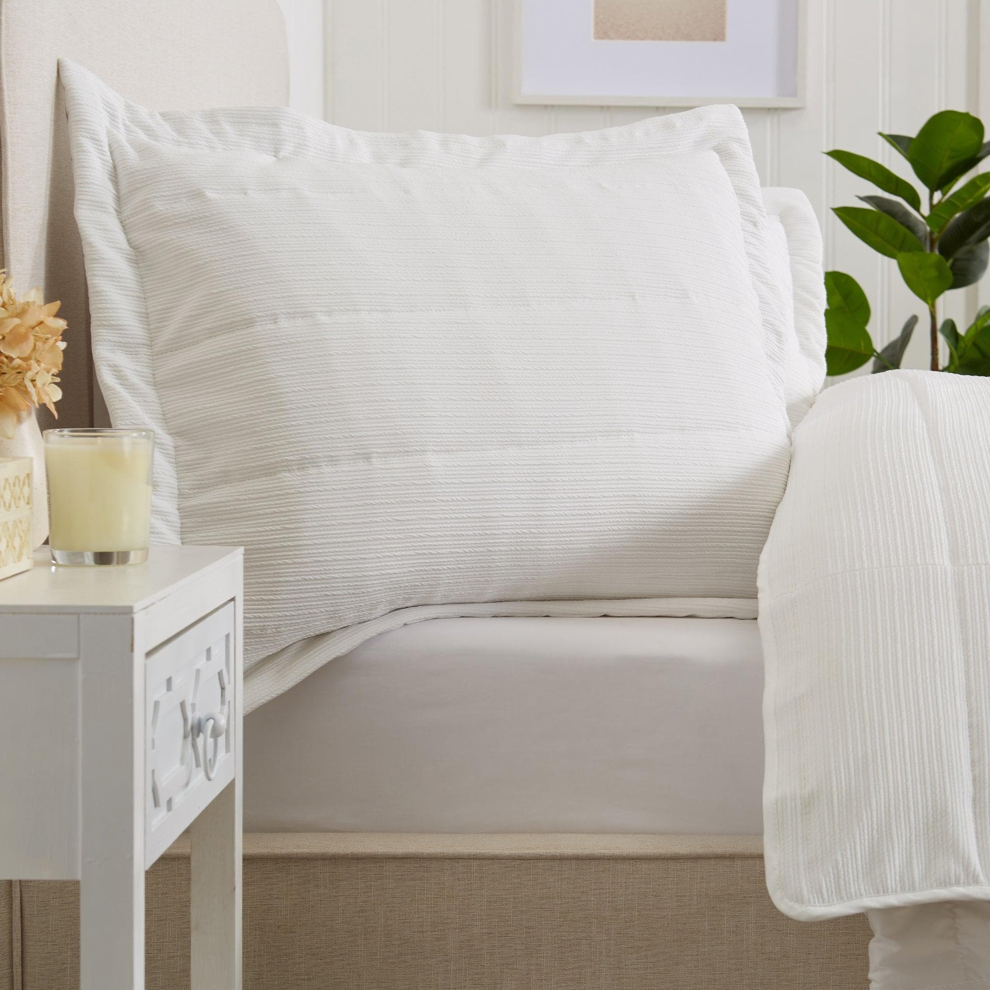 3 Piece Textured Striped Quilt Set - Ellie Collection - Image 19
