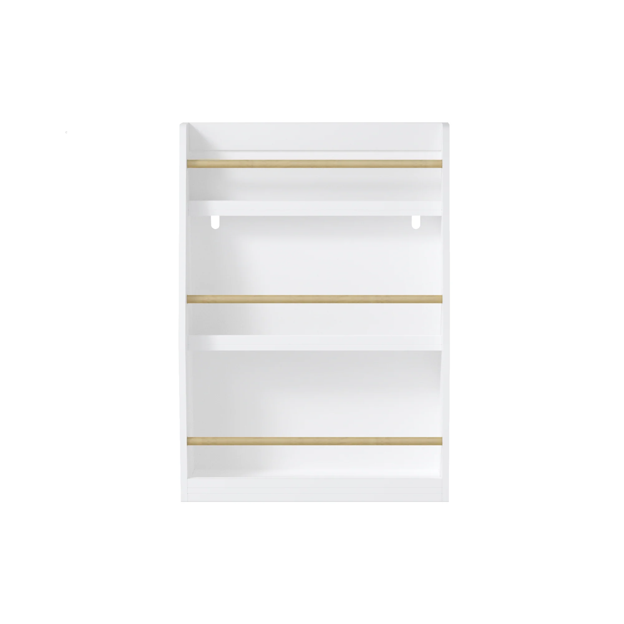 3 Tier Kids Bookshelf, White - Image 15