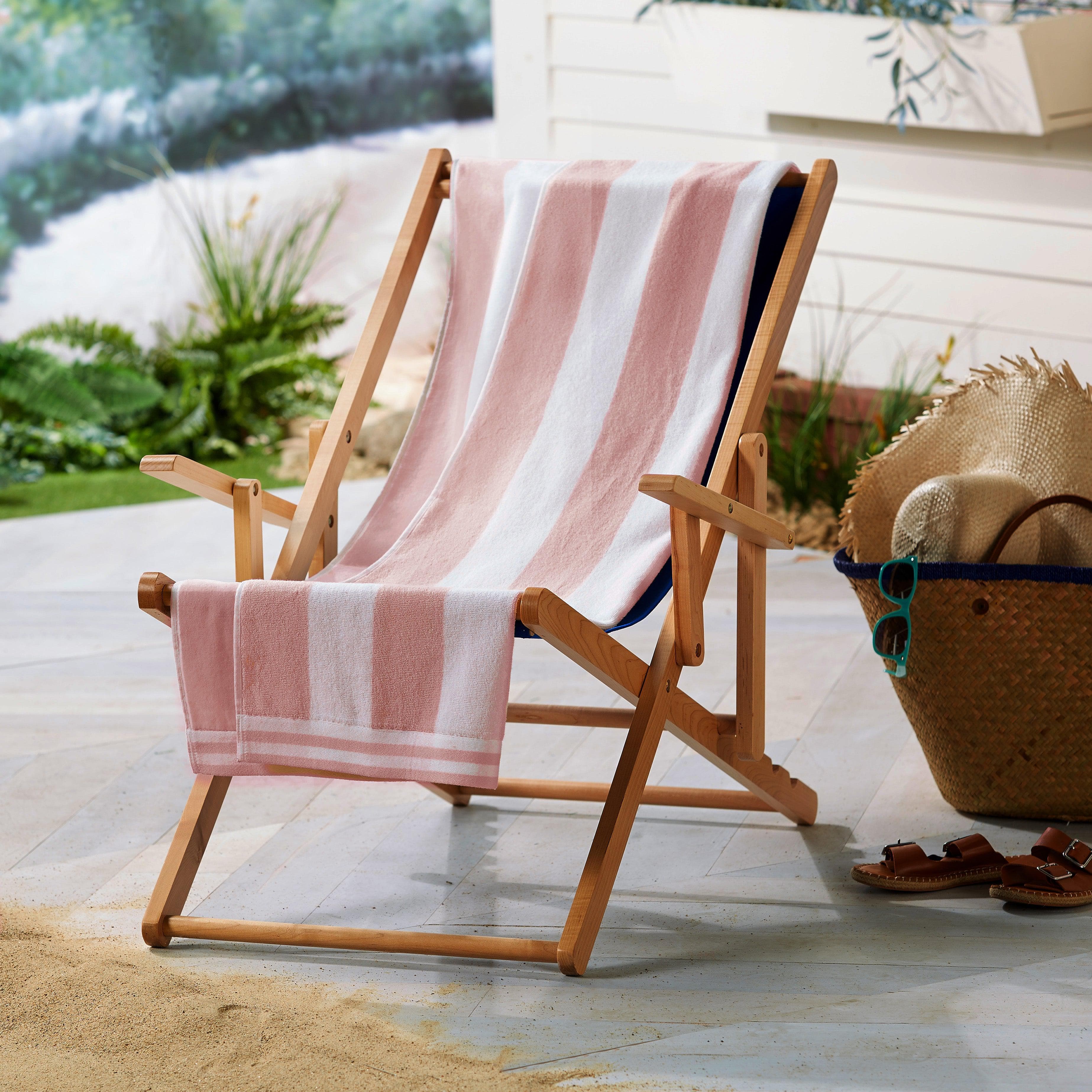 4 Pack Striped Cabana Oversized Beach Towel - Edgartown - Image 32