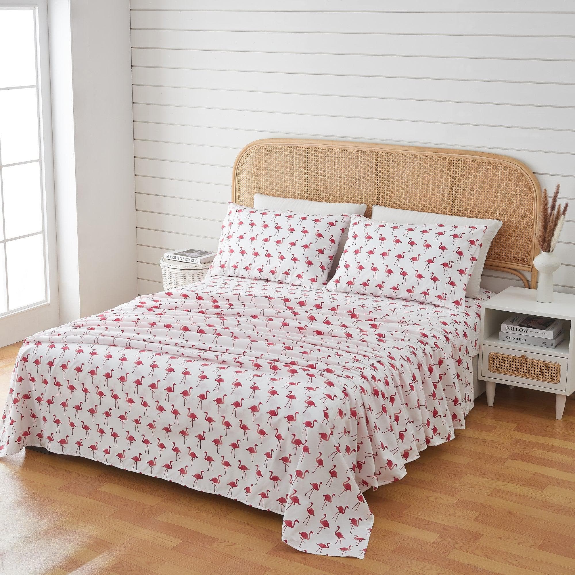 4-Piece Coastal Microfiber Sheet - Newport Collection - Image 100