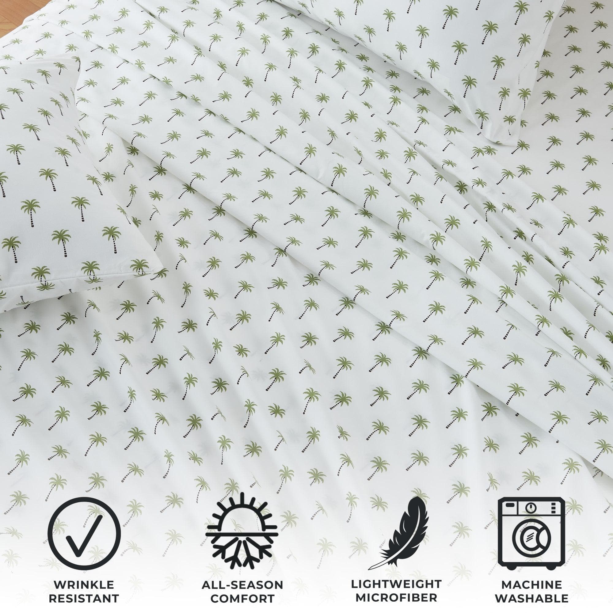 4-Piece Coastal Microfiber Sheet - Newport Collection - Image 111