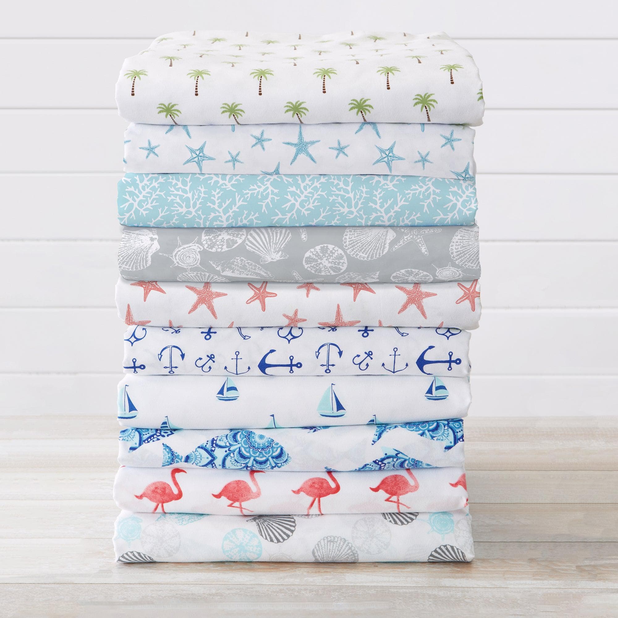 4-Piece Coastal Microfiber Sheet - Newport Collection - Image 51