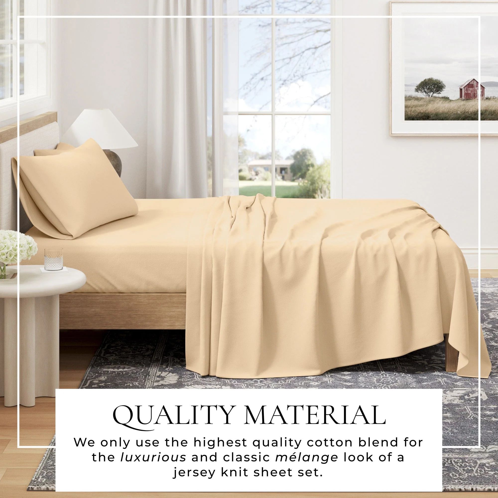 4-Piece Jersey Sheet - Carmen Collection - Image 16