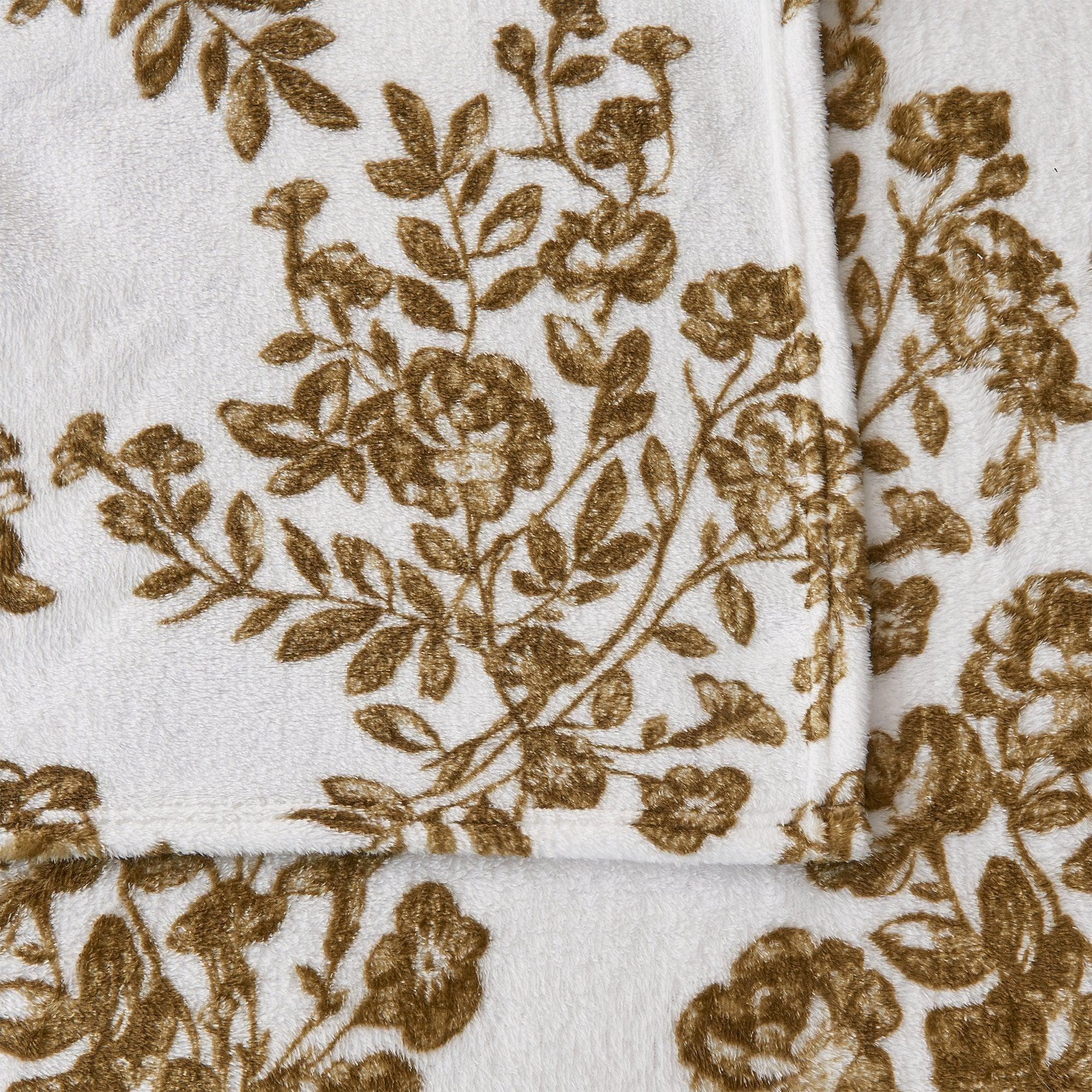 4-Piece Printed Plush Sheet - Velvet Luxe Collection - Image 120