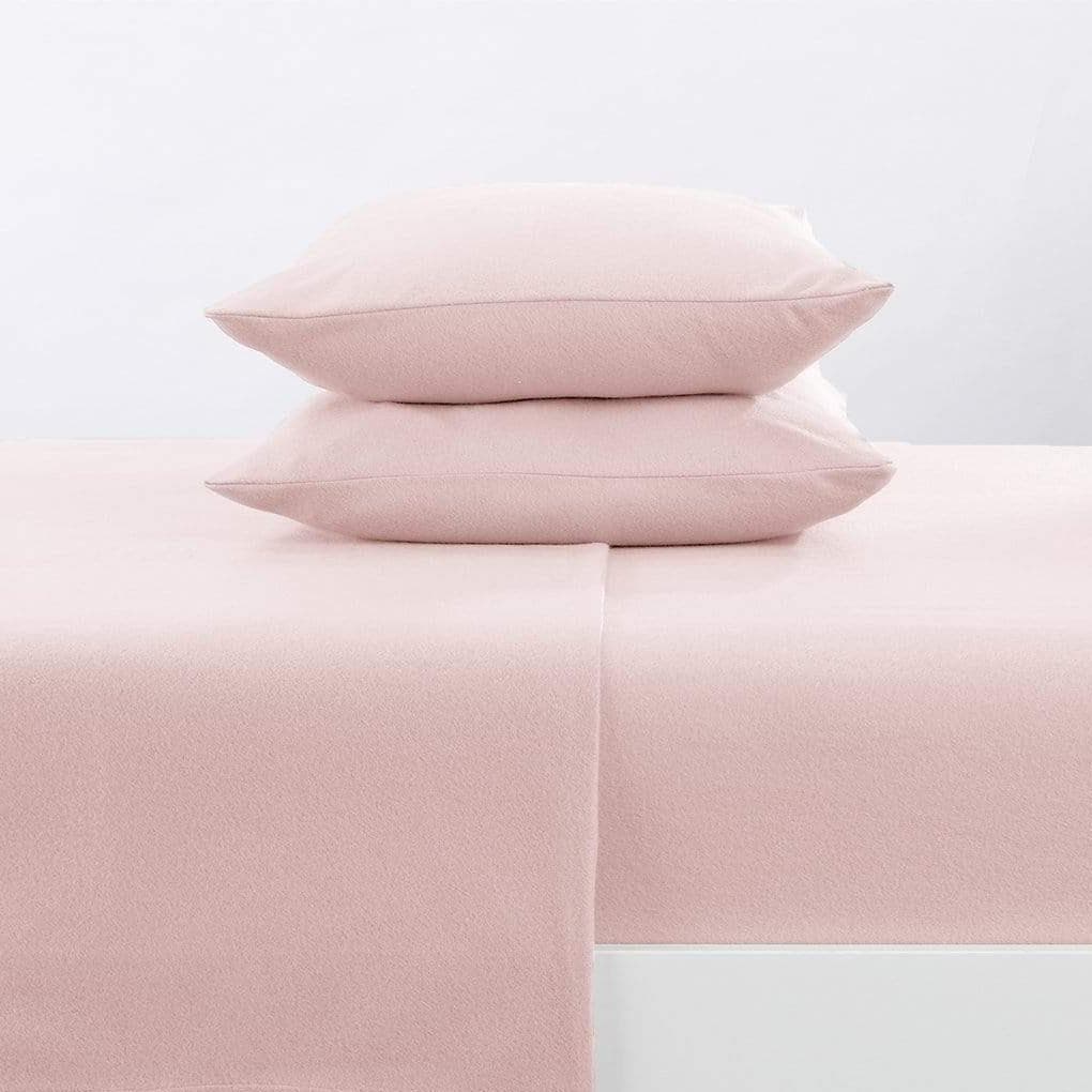 4-Piece Solid Fleece Sheet - Christina Collection - Image 21