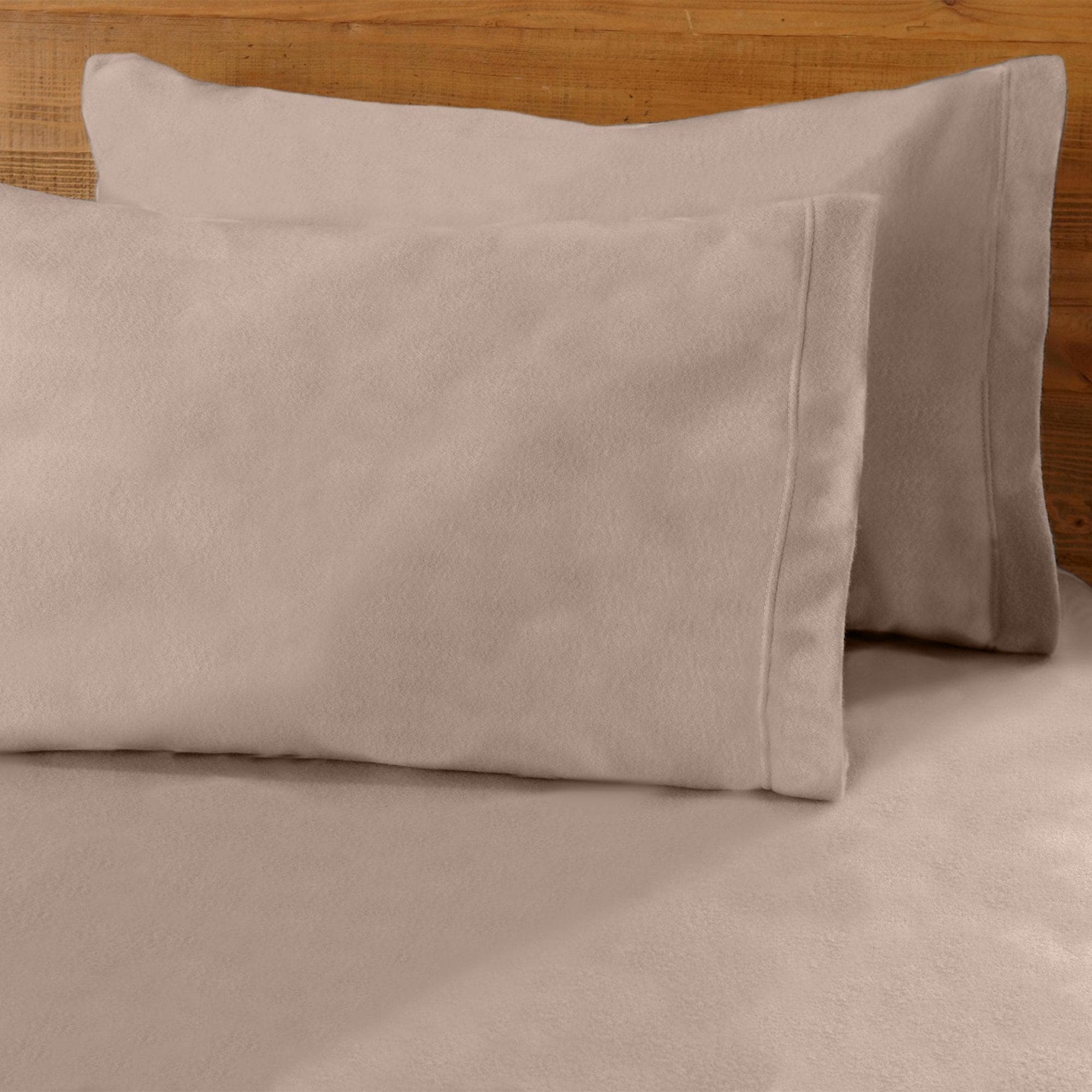 4-Piece Solid Fleece Sheet - Christina Collection - Image 28