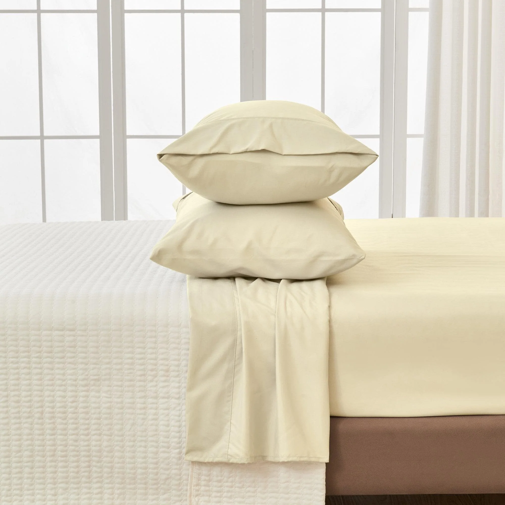 4 Piece Solid Microfiber Sheet - Amara Collection - Image 35