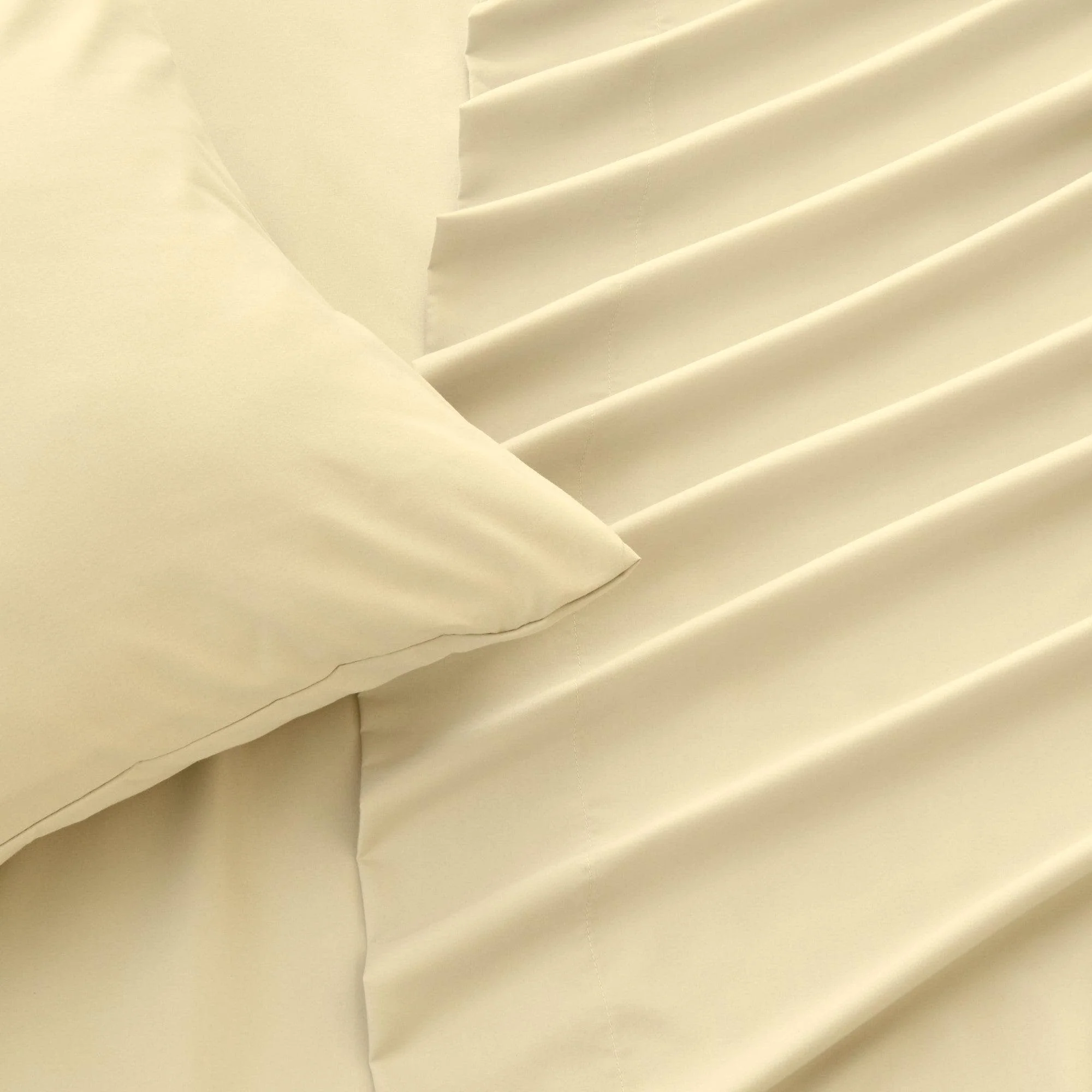 4 Piece Solid Microfiber Sheet - Amara Collection - Image 36