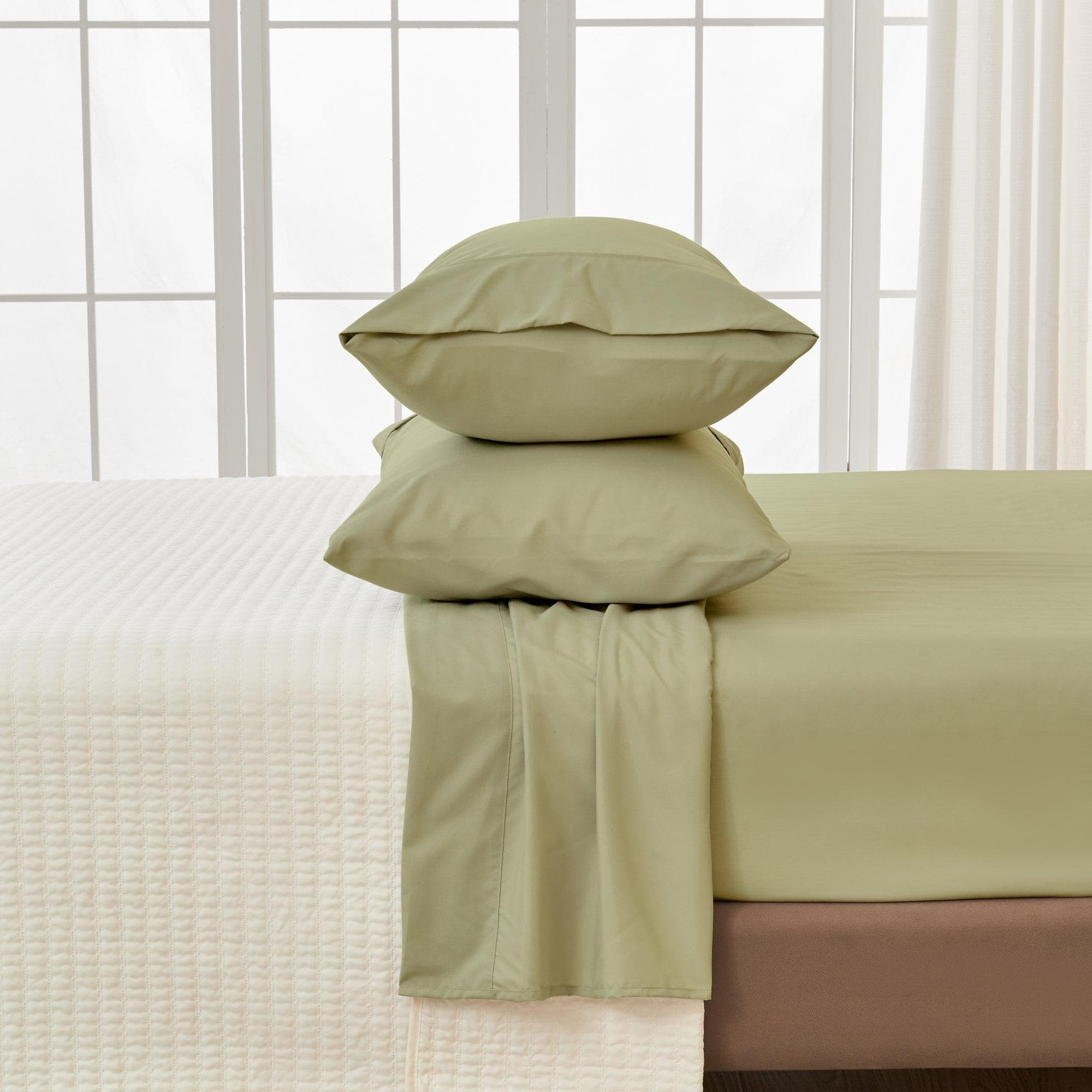 4 Piece Solid Microfiber Sheet - Amara Collection - Image 51