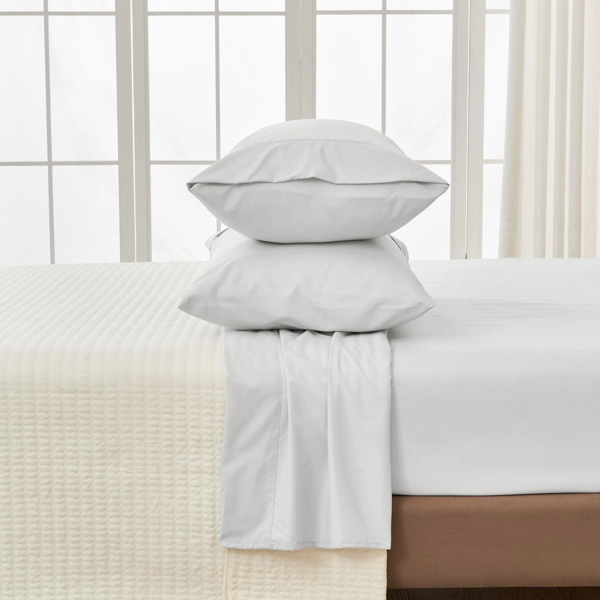 4 Piece Solid Microfiber Sheet - Amara Collection - Image 57
