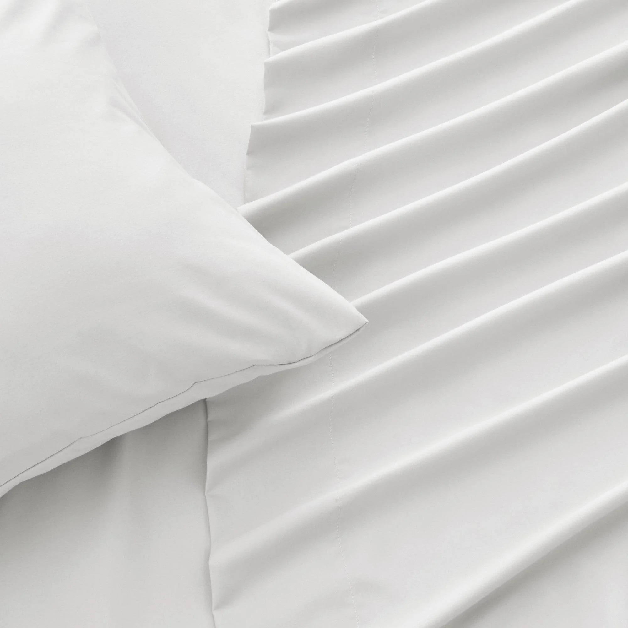 4 Piece Solid Microfiber Sheet - Amara Collection - Image 58