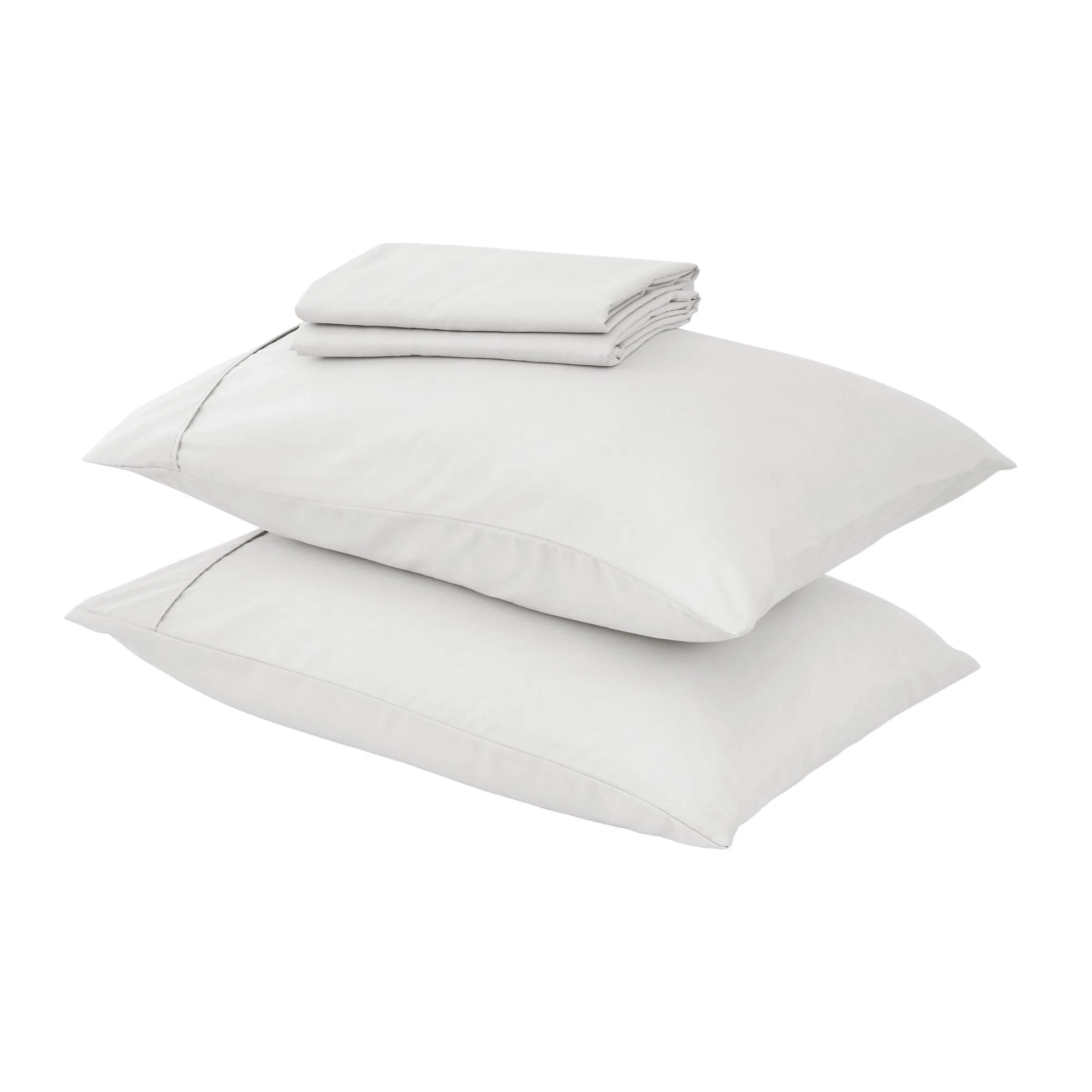 4 Piece Solid Microfiber Sheet - Amara Collection - Image 61