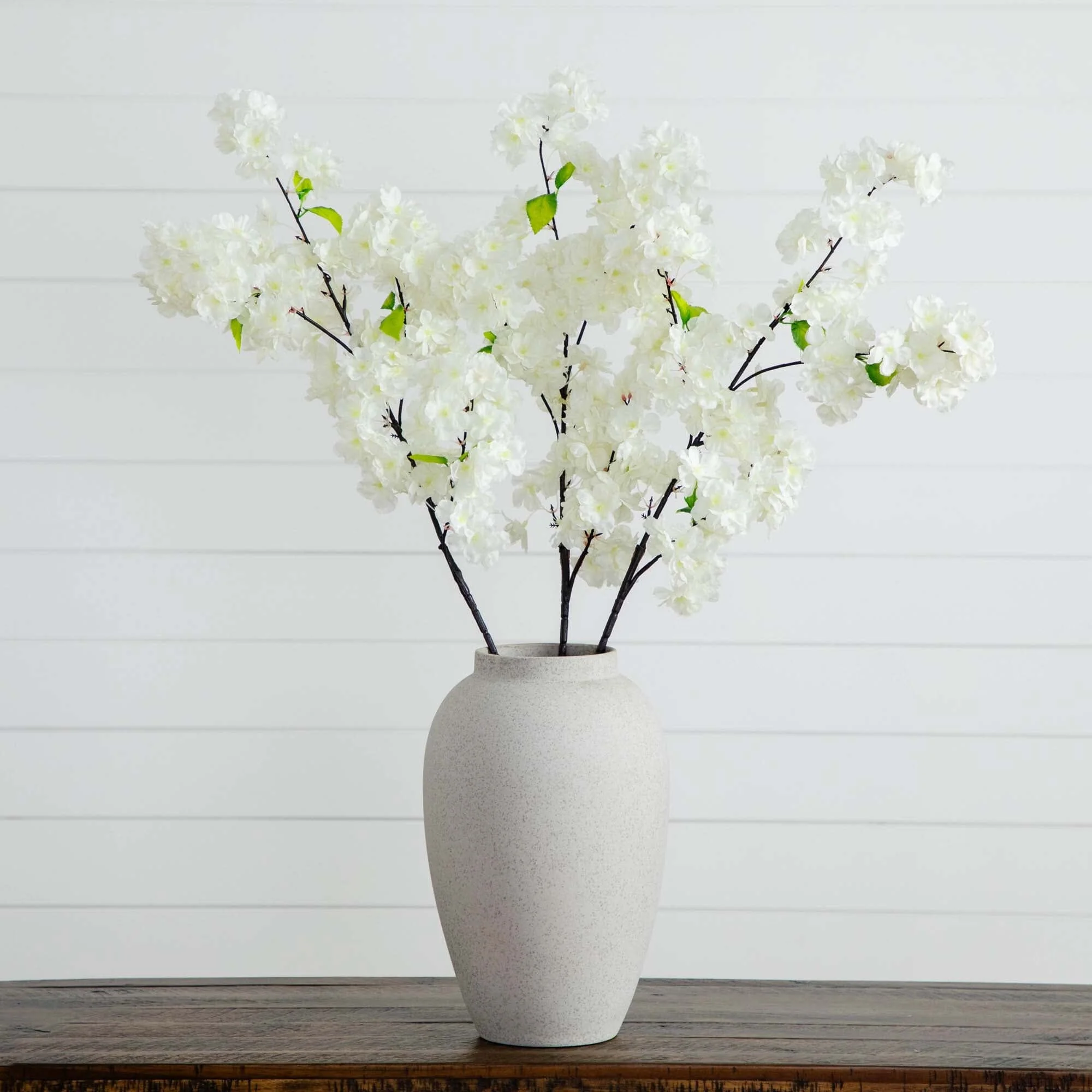 40" Artificial Cherry Blossom Flower  - Set of 3 - Image 3