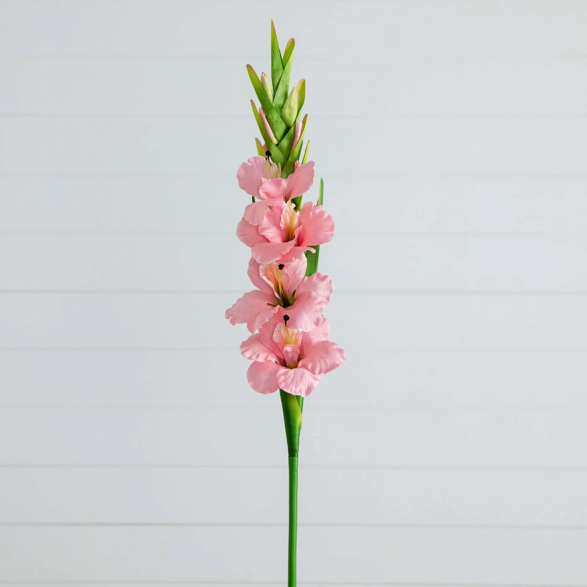45" Artificial Gladiolus Flower Stems - Set of 3 - Image 6