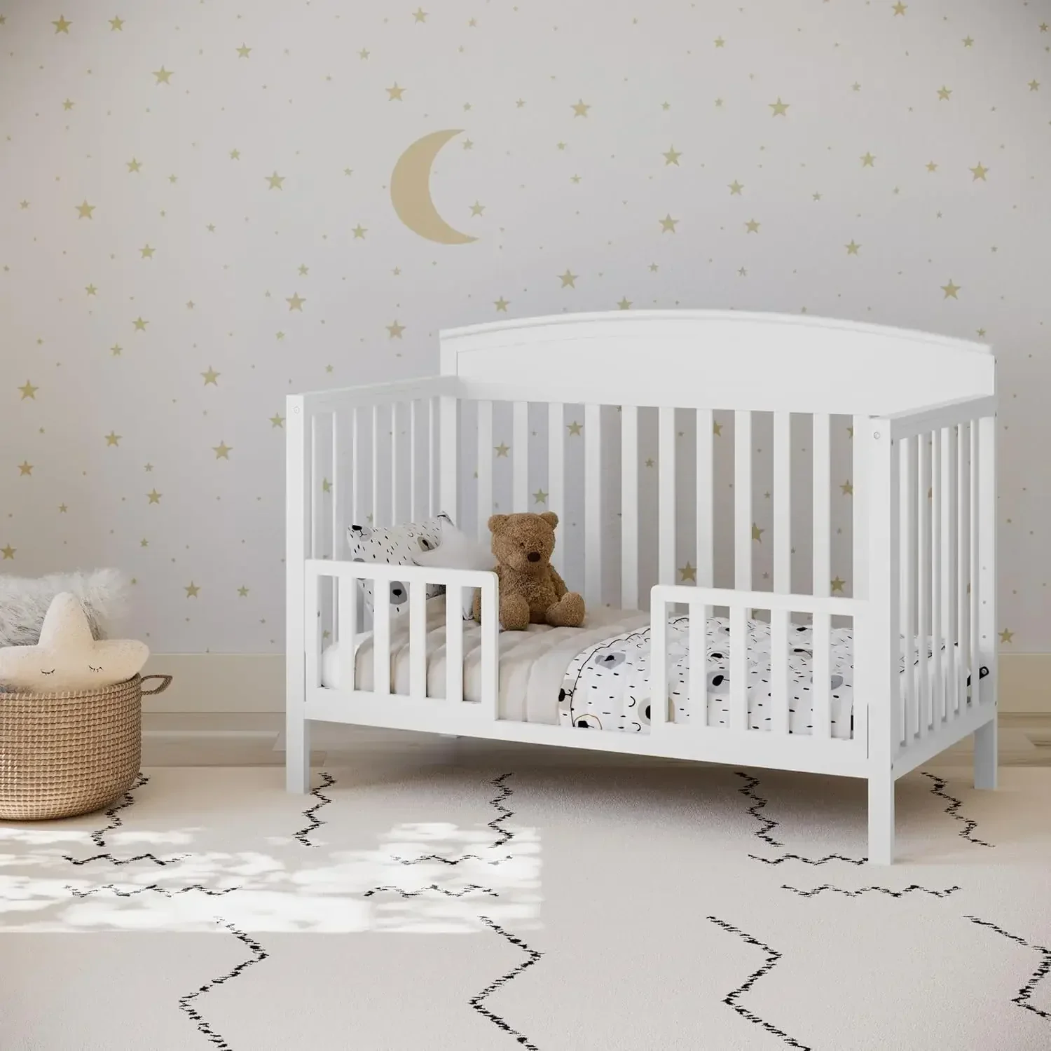 Sunflower Fields 5-in-1 Convertible Crib - Image 4
