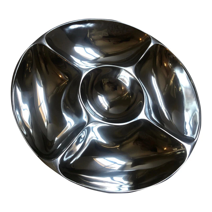 5-Section Snack/Salsa Serving Platter by Choixe - Image 2