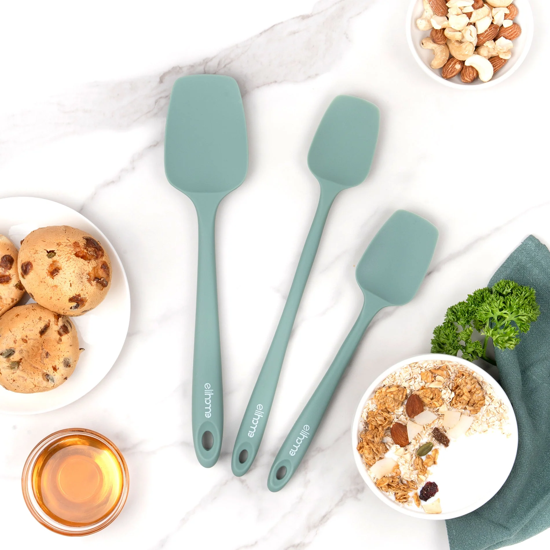 6 Piece Silicone Spatula Set - Image 16