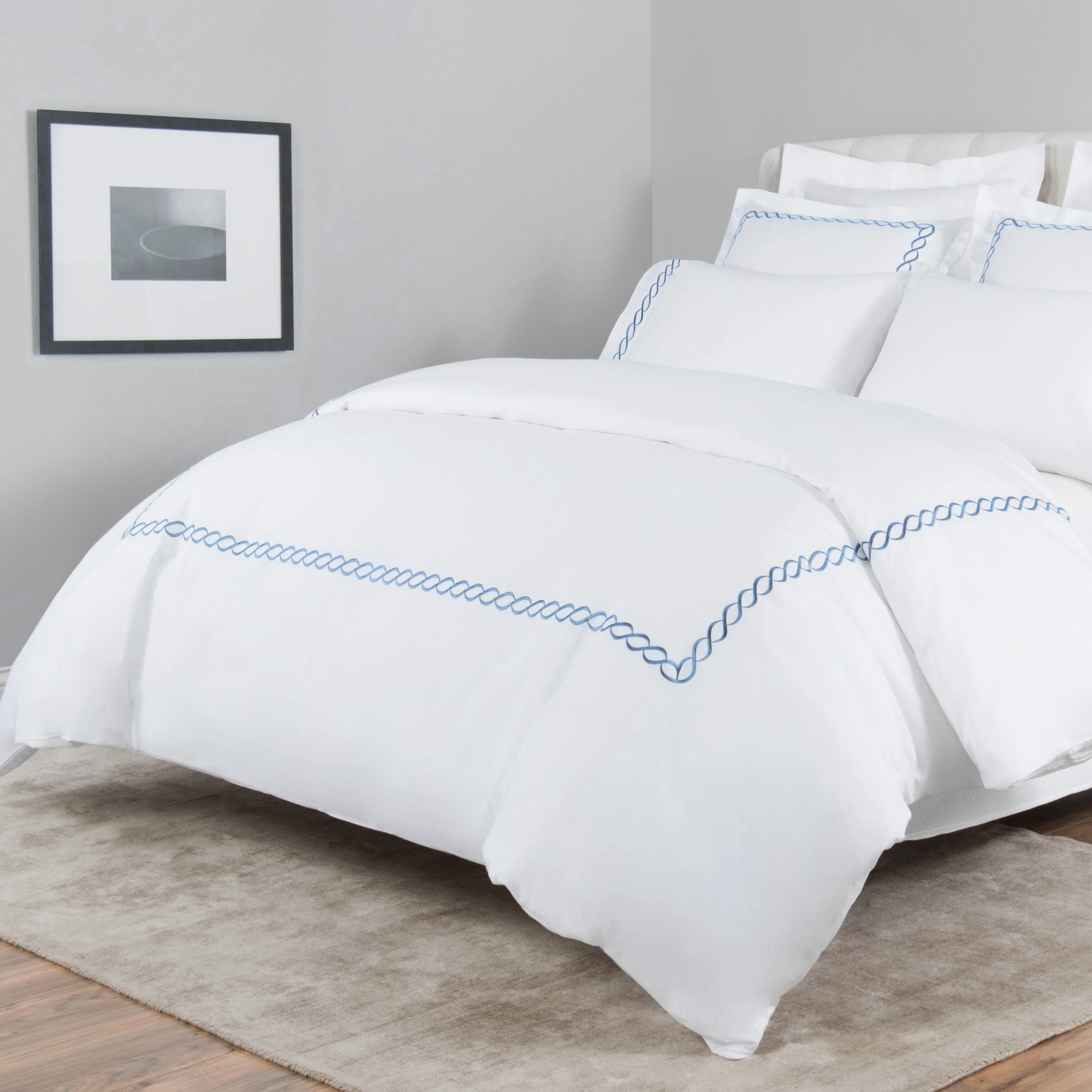 Rope Embroidered Duvet Set - Image 4