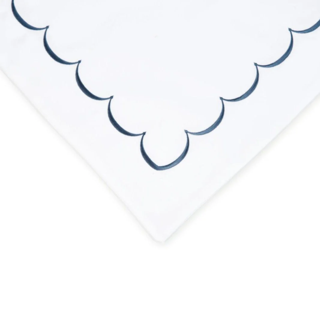 Scallop Embroidered Duvet Set - Image 5