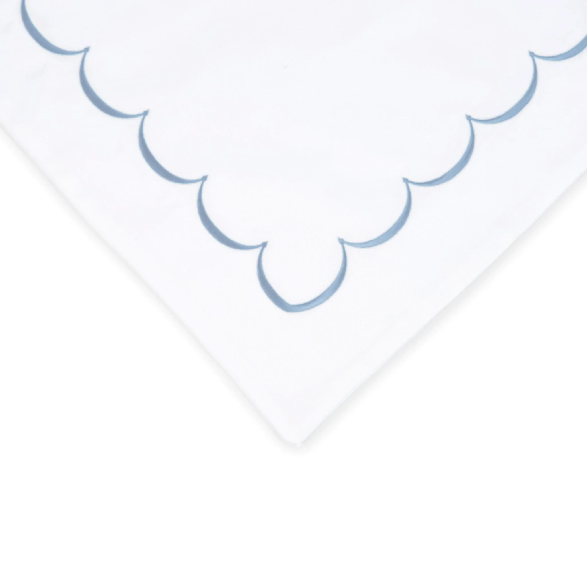 Scallop Embroidered Duvet Set - Image 6