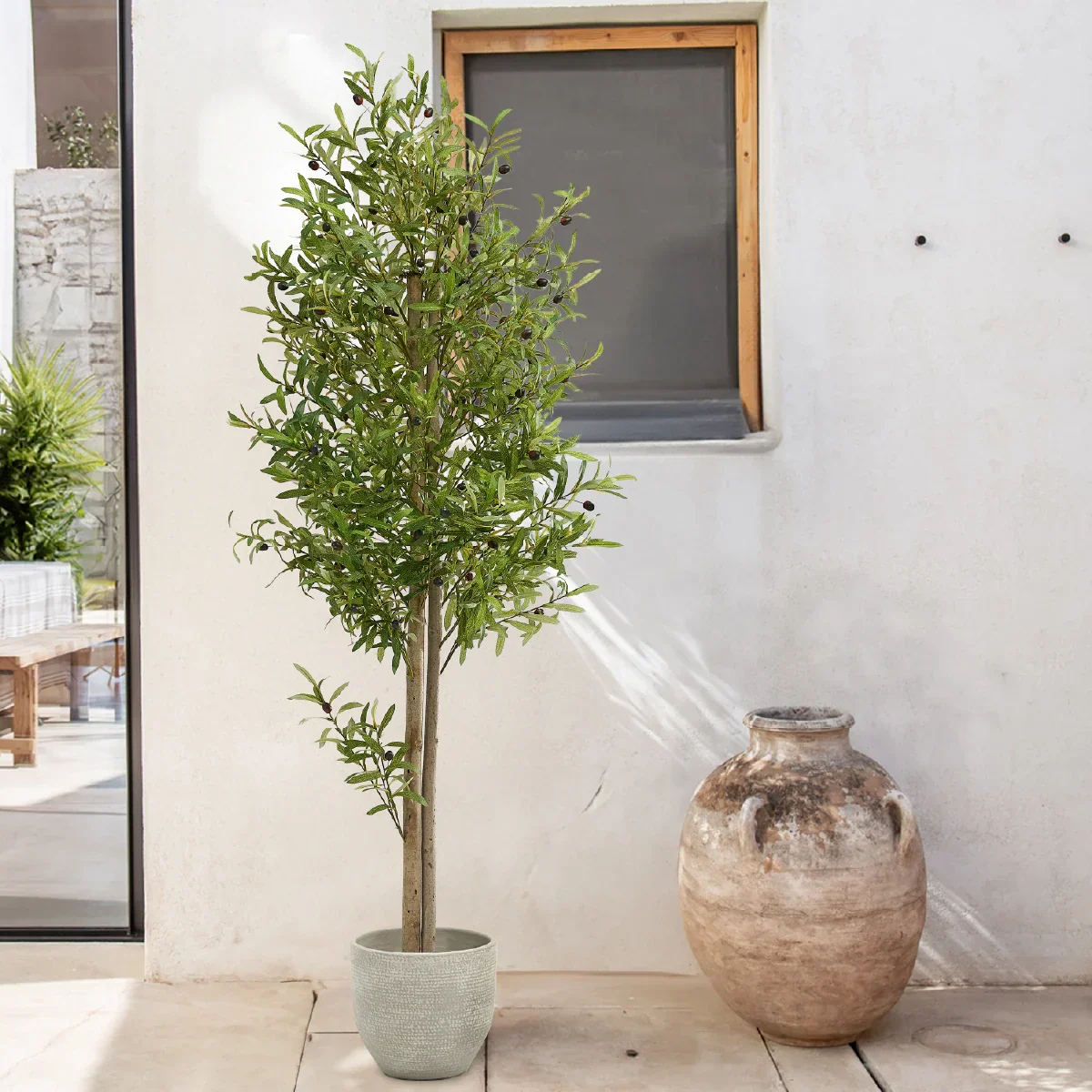 6ft Artificial Olive Tree