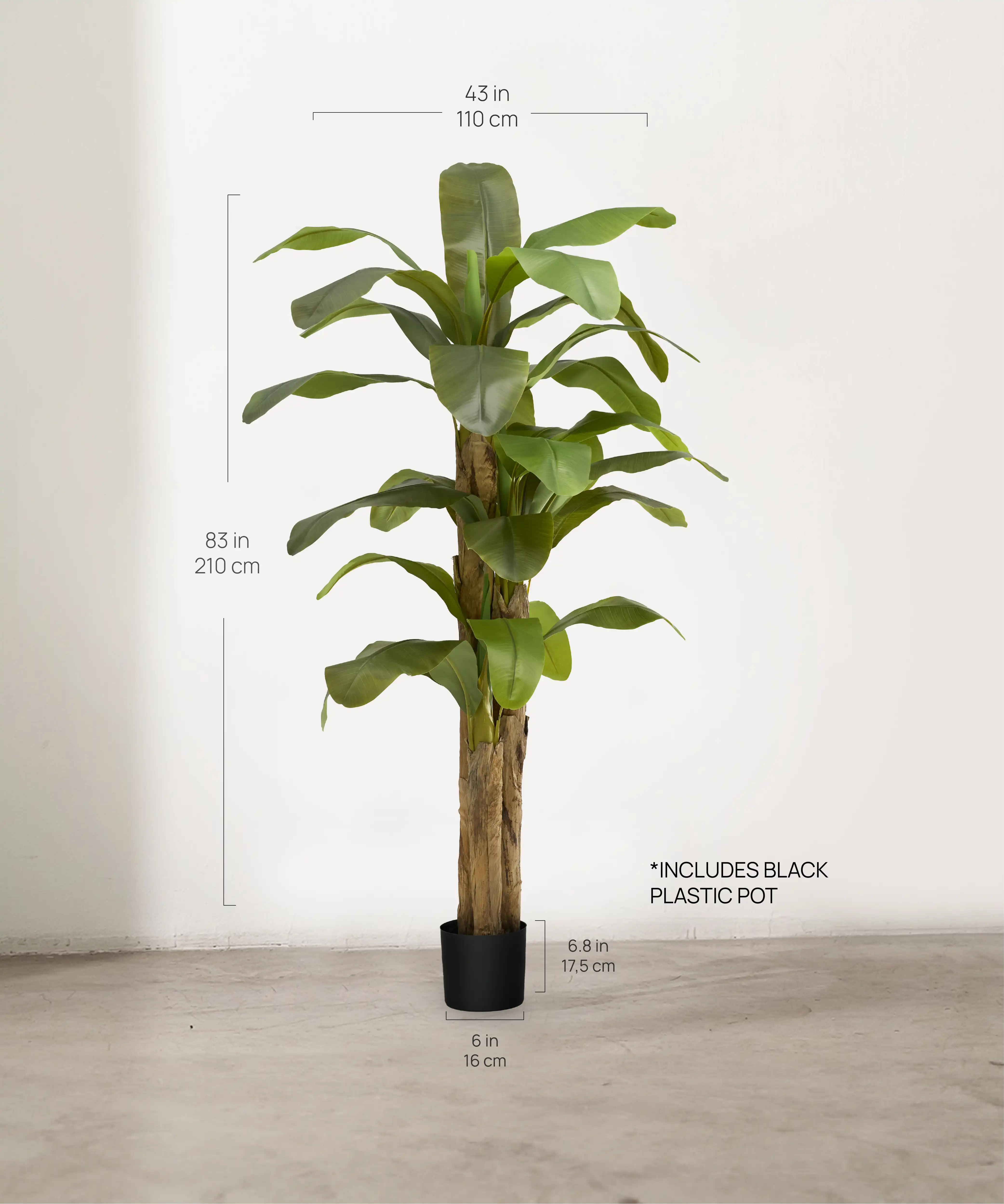 7ft Artificial Banana Tree - Image 4