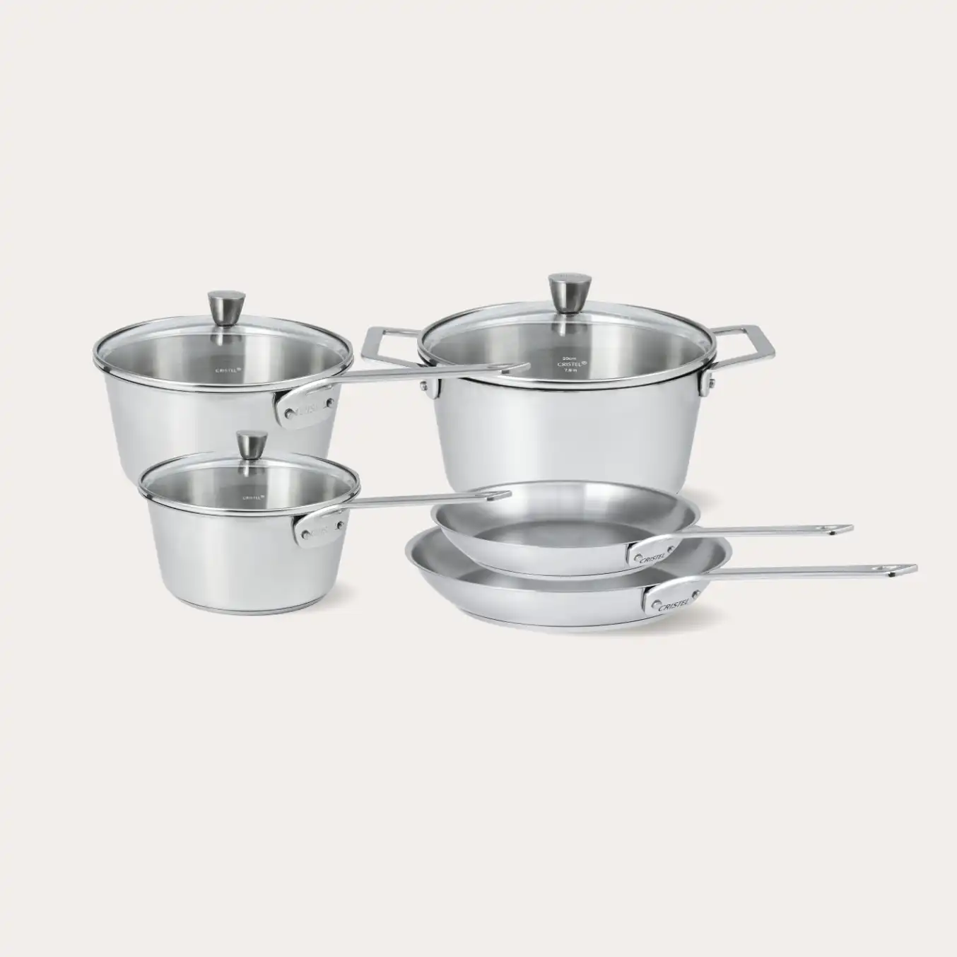 Cristel 8-piece set