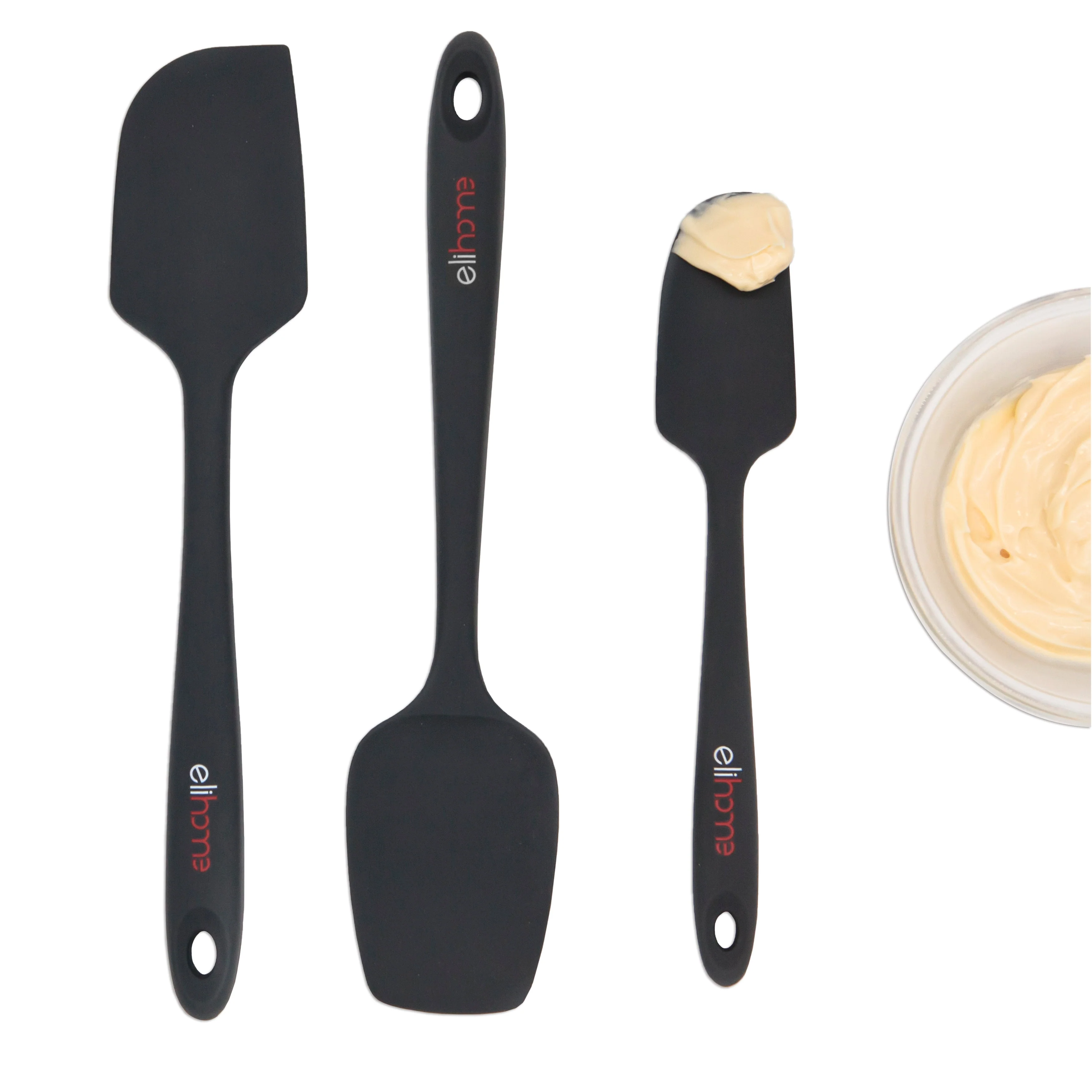 8 Piece Silicone Spatula Set - Teal Grey - Image 23