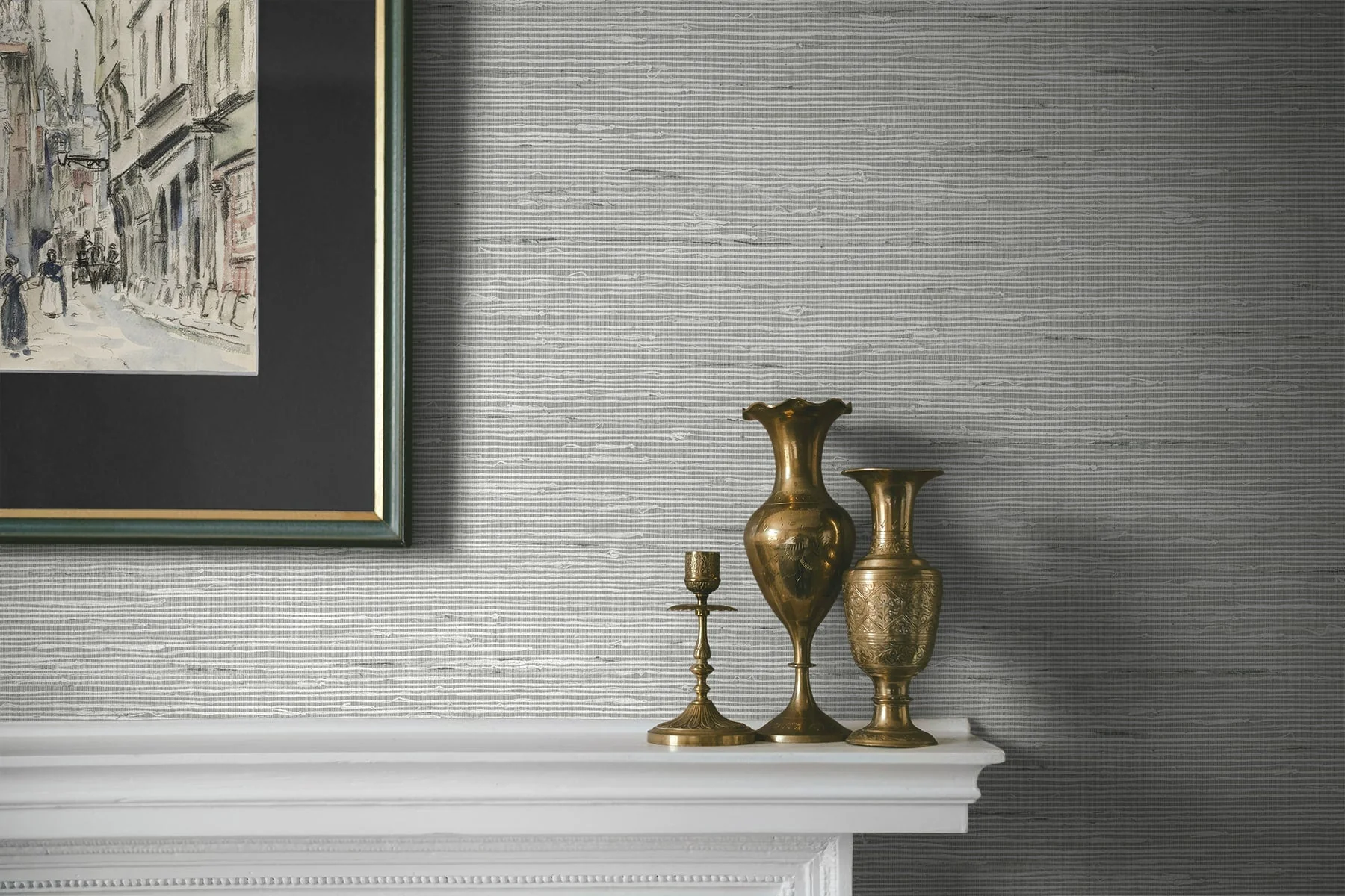A Lot More Textures Vantaa Faux Grasscloth Embossed Vinyl Unpasted Wallpaper - Image 40