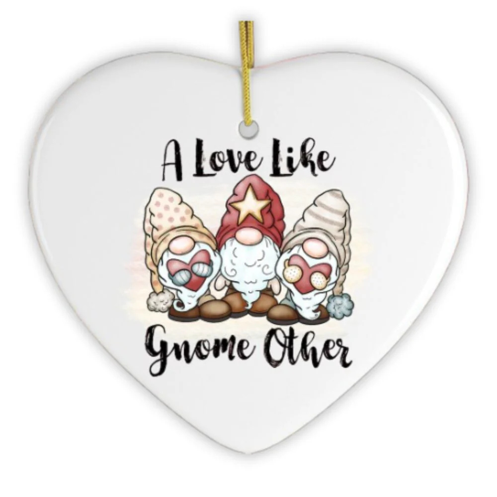 A Love Like Gnome Other Ornament by OrnamentallyYou - Image 5