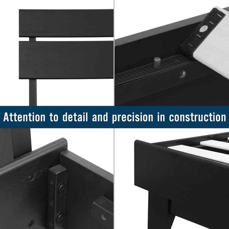 Acacia Aurora Bed Frame & Nightstand Set - Image 7