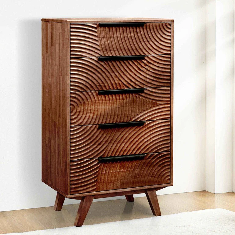 Acacia Harmony Dresser with 5 Drawers - Image 10