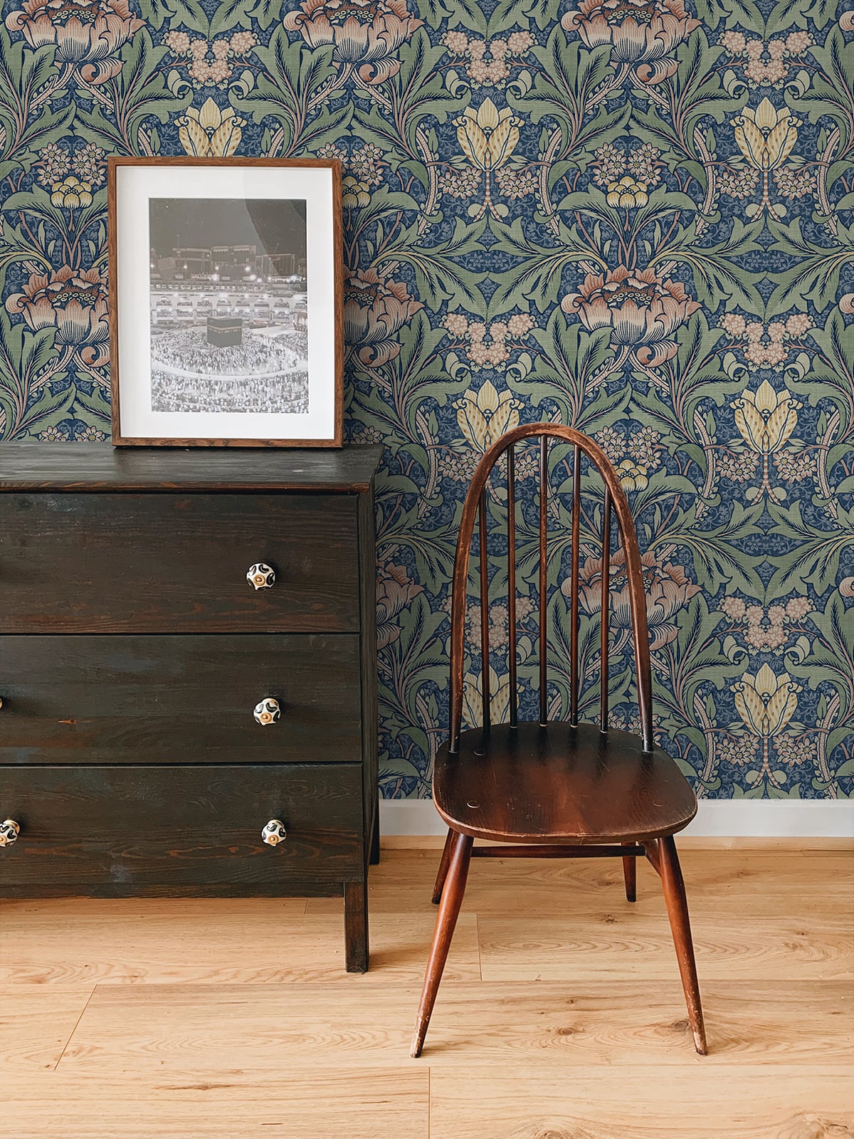 Acanthus Floral Peel and Stick Removable Wallpaper - Image 13