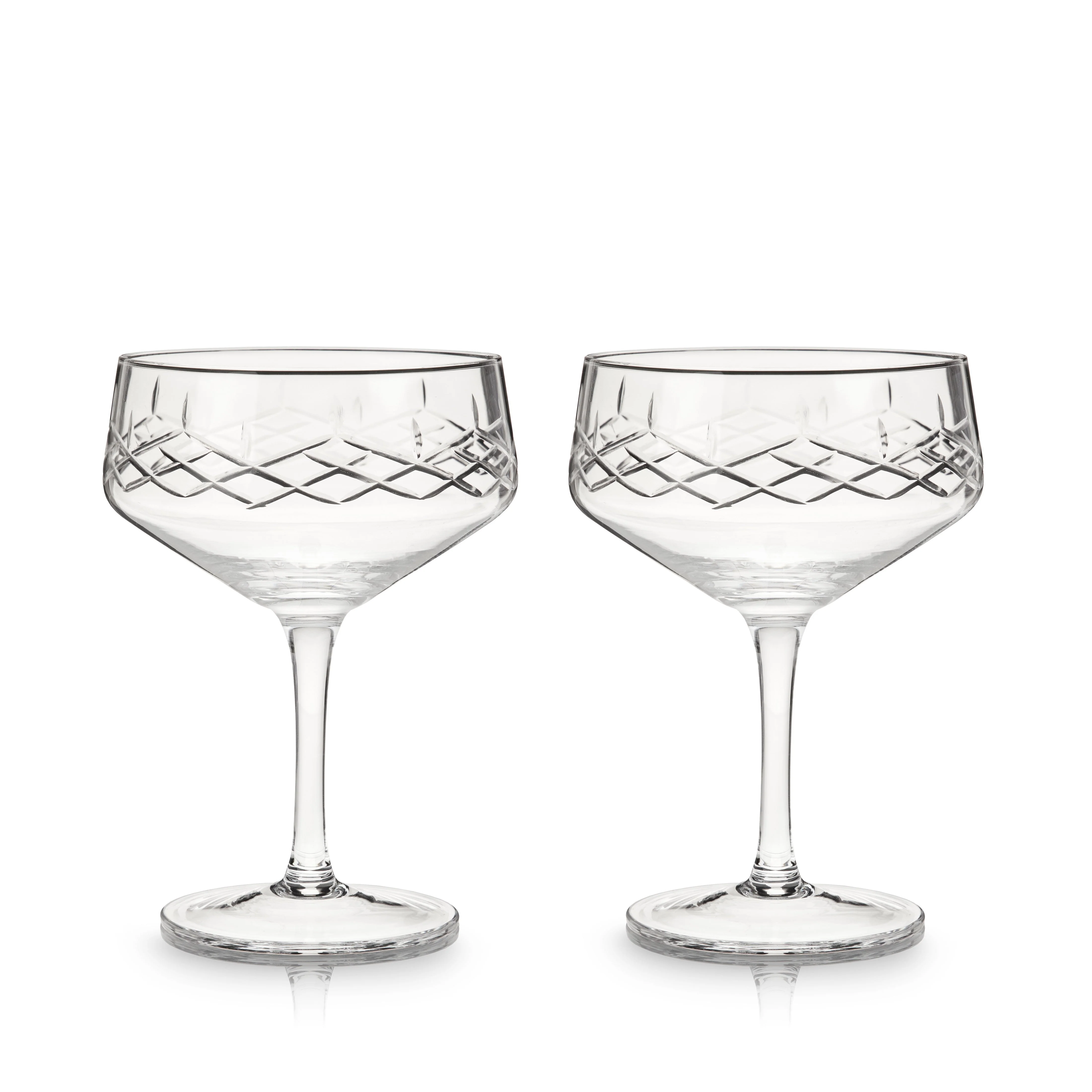 Admiral Crystal Coupe Glasses - Image 4