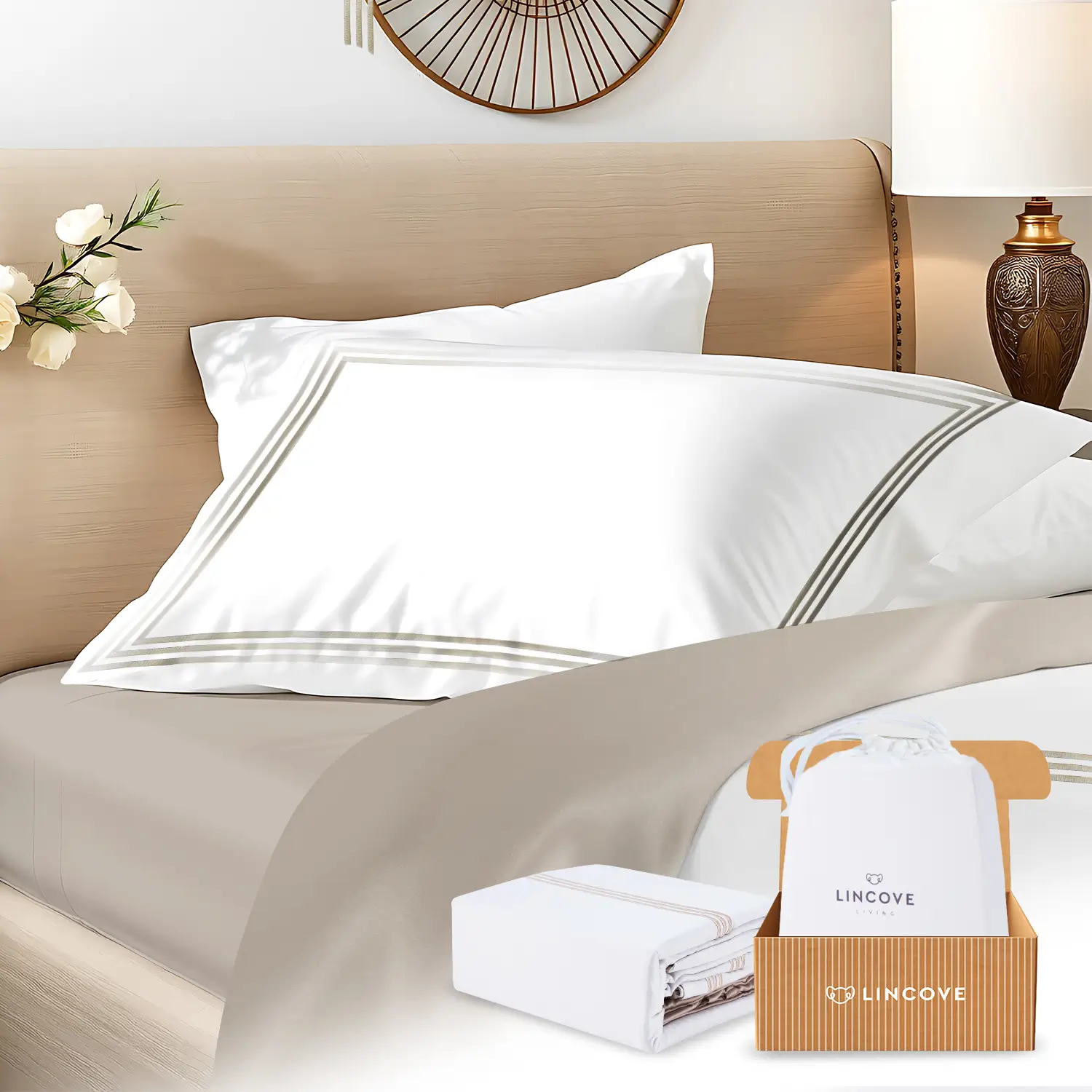 Almería 100% Cotton Duvet Cover Set - Image 6